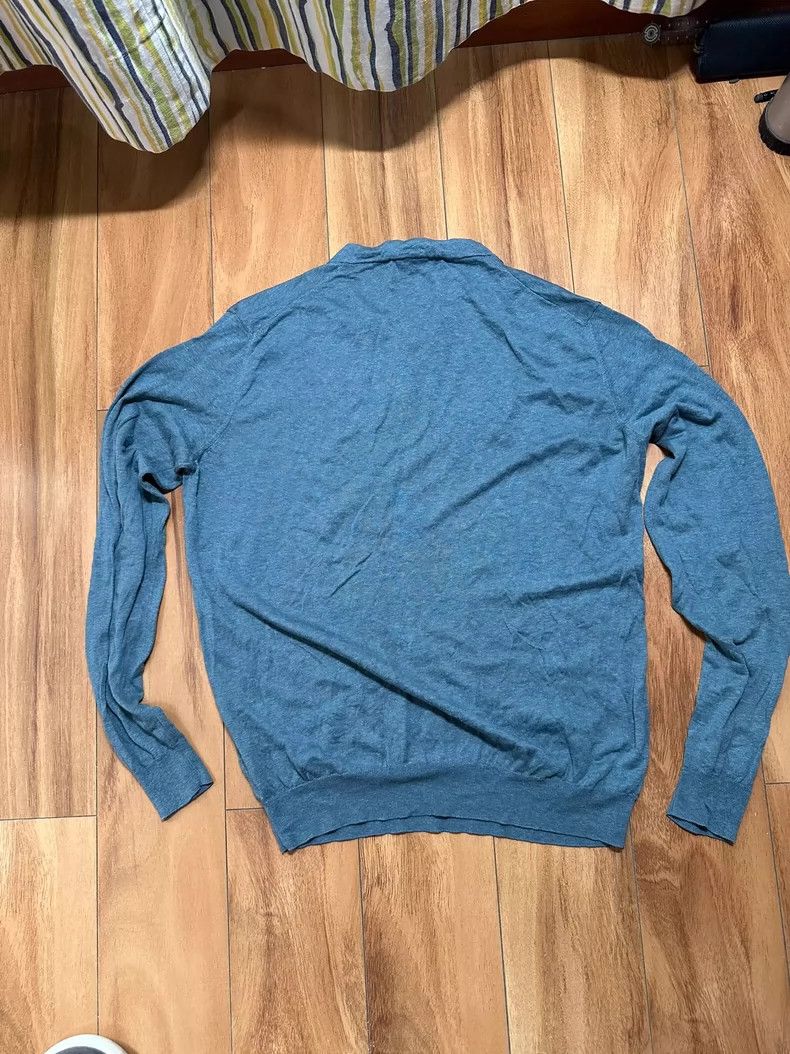 Loro Piana LORO PIANA Henley shirt linen blend Size US S / EU 44-46 / 1 - 2 Thumbnail