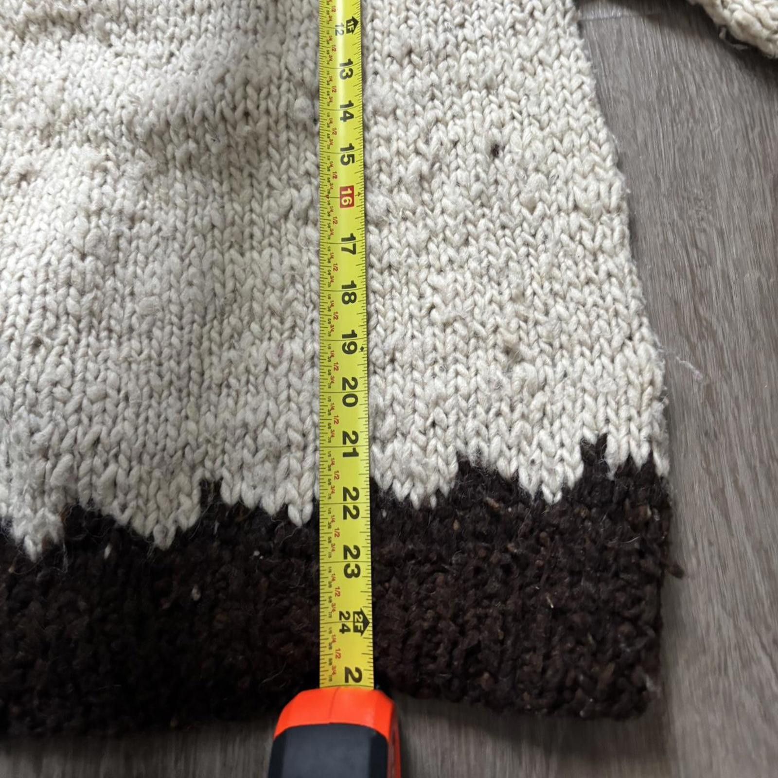 Other Vintage 70s/80s Elegant Passage 100% Wool Knit Sweater Size M / US 6-8 / IT 42-44 - 6 Thumbnail