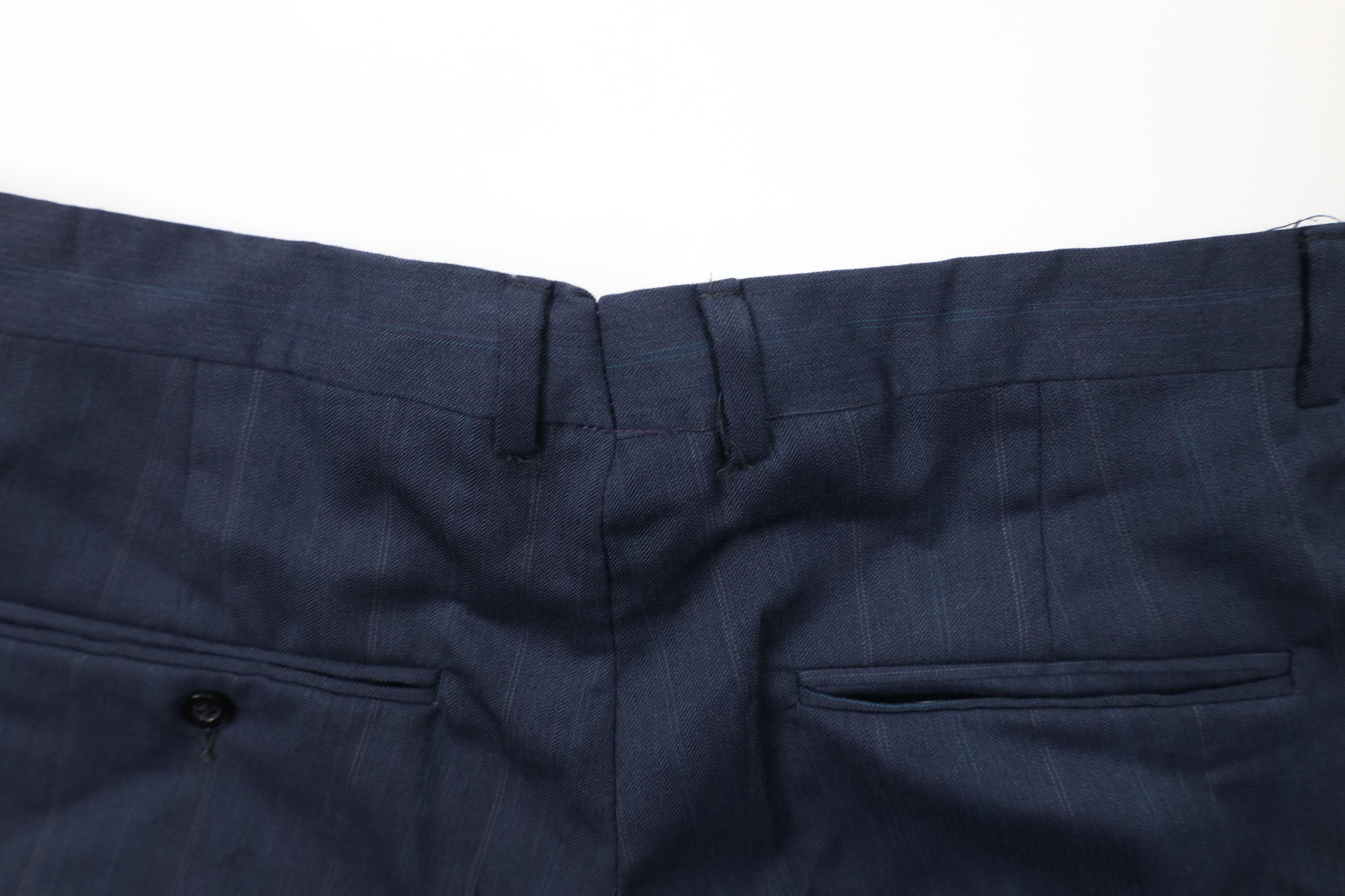 Vintage Vintage 70s Streetwear Striped Wide Leg Chino Pants USA Size US 32 / EU 48 - 12 Thumbnail