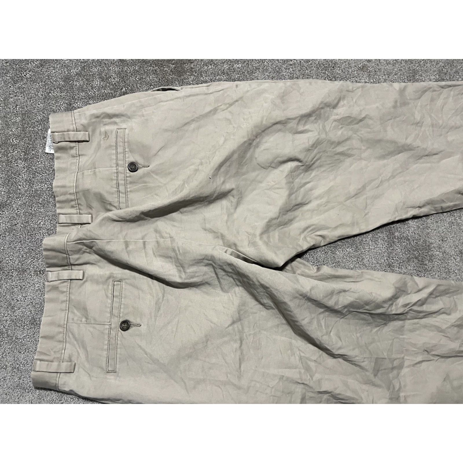 Dockers Dockers D3 Pants Men 36x32 Flat Front Dress Beige Brown Size US 36 / EU 52 - 4 Thumbnail