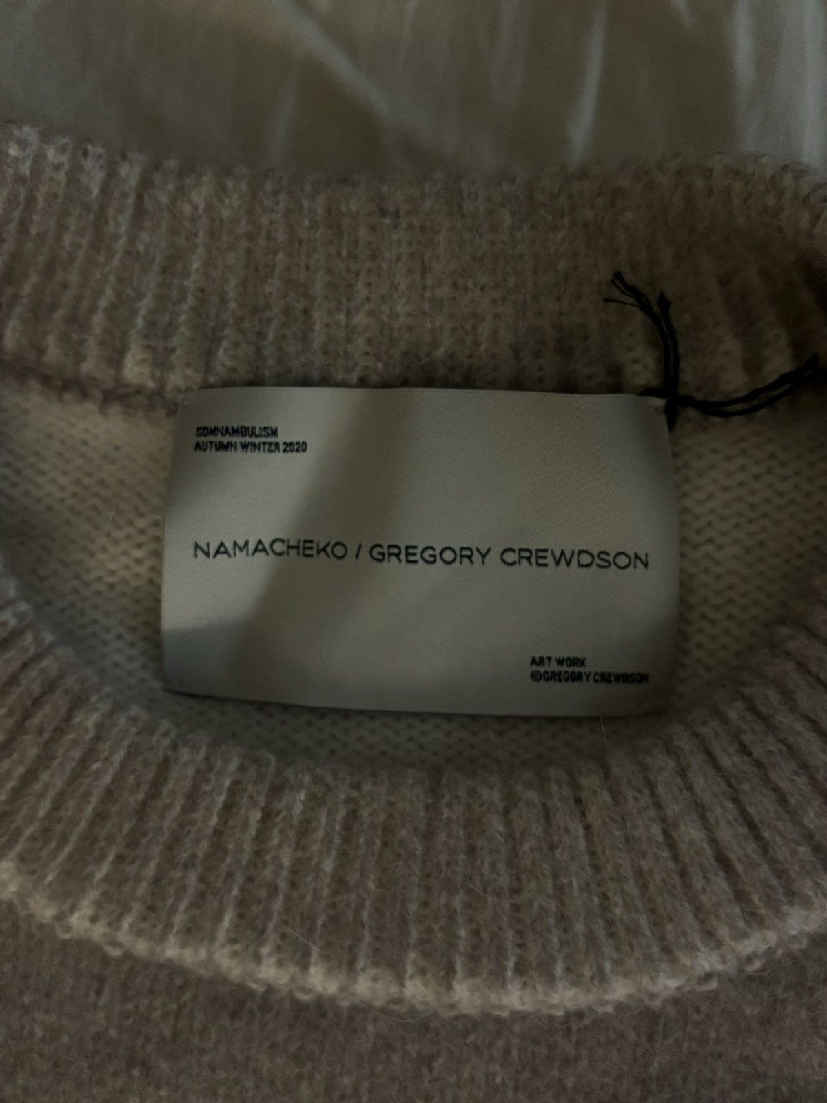Gregory Crewdson Knit Sweater *GRAIL*