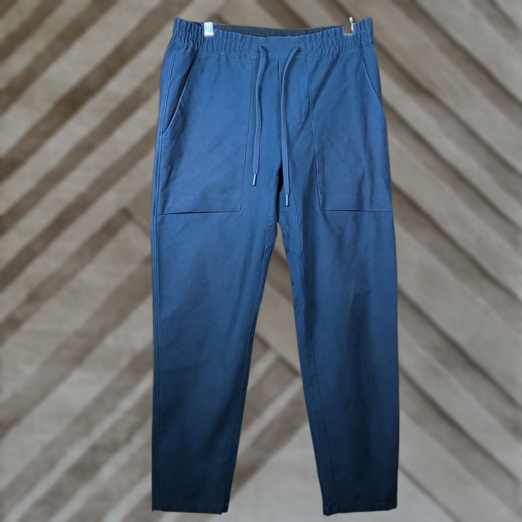 Lululemon Lululemon Mens Pants Blue Pull On Bowline Sweatpant Athletic Stretch Medium Pants Size US 30 / EU 46 - 1 Thumbnail