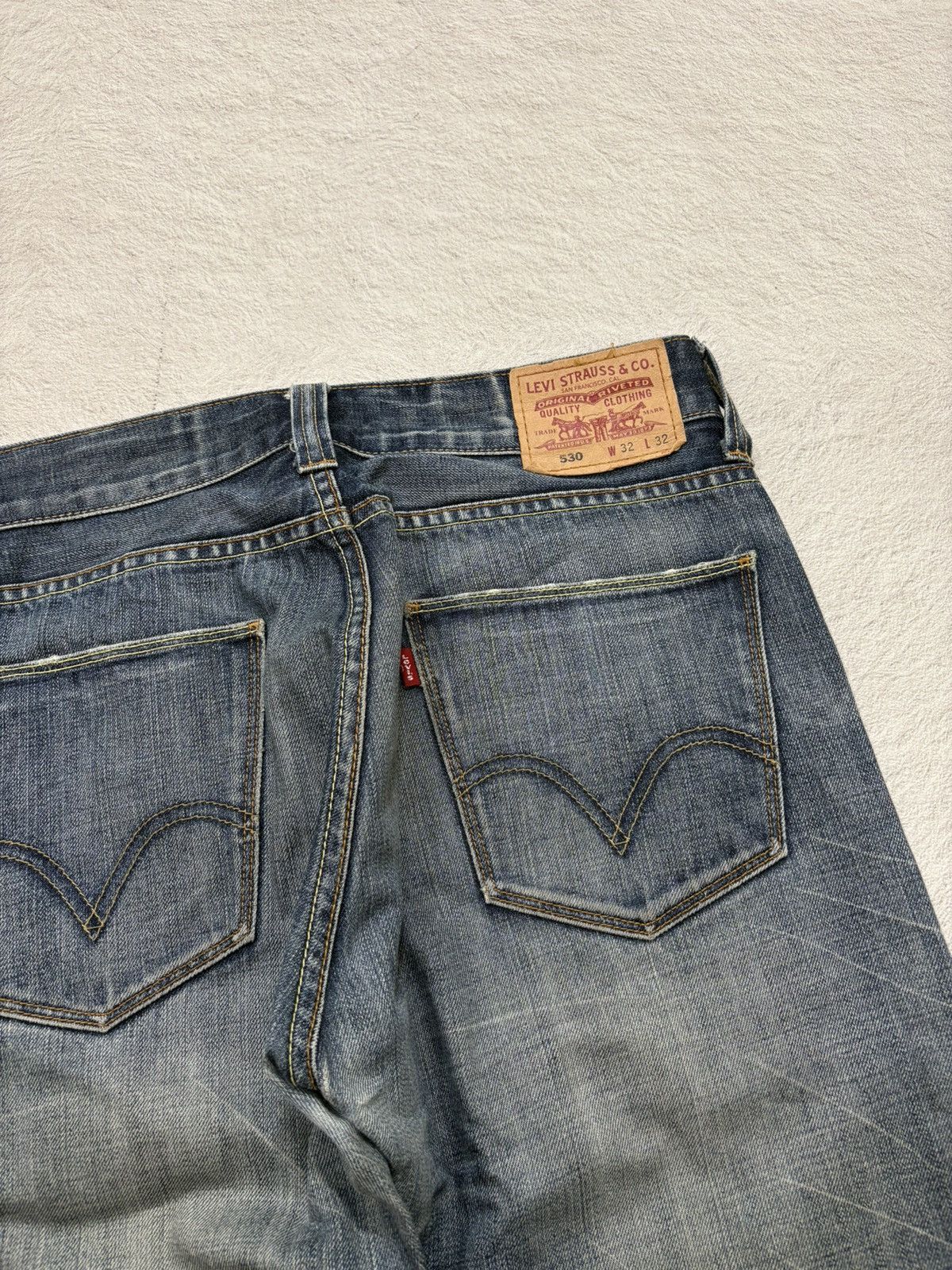 Kapital 2000a Levis Vintage destroy wash denim y2k style Size US 30 / EU 46 - 7 Thumbnail