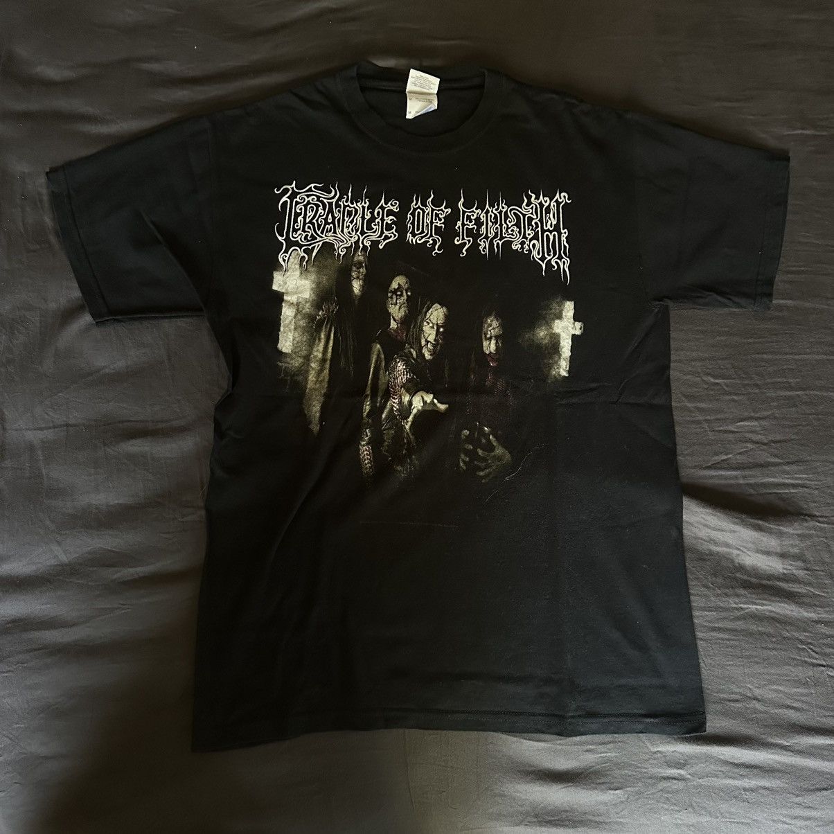 Japanese Brand × Vintage Cradle Of Filth T-Shirt Size US M / EU 48-50 / 2 - 1 Thumbnail