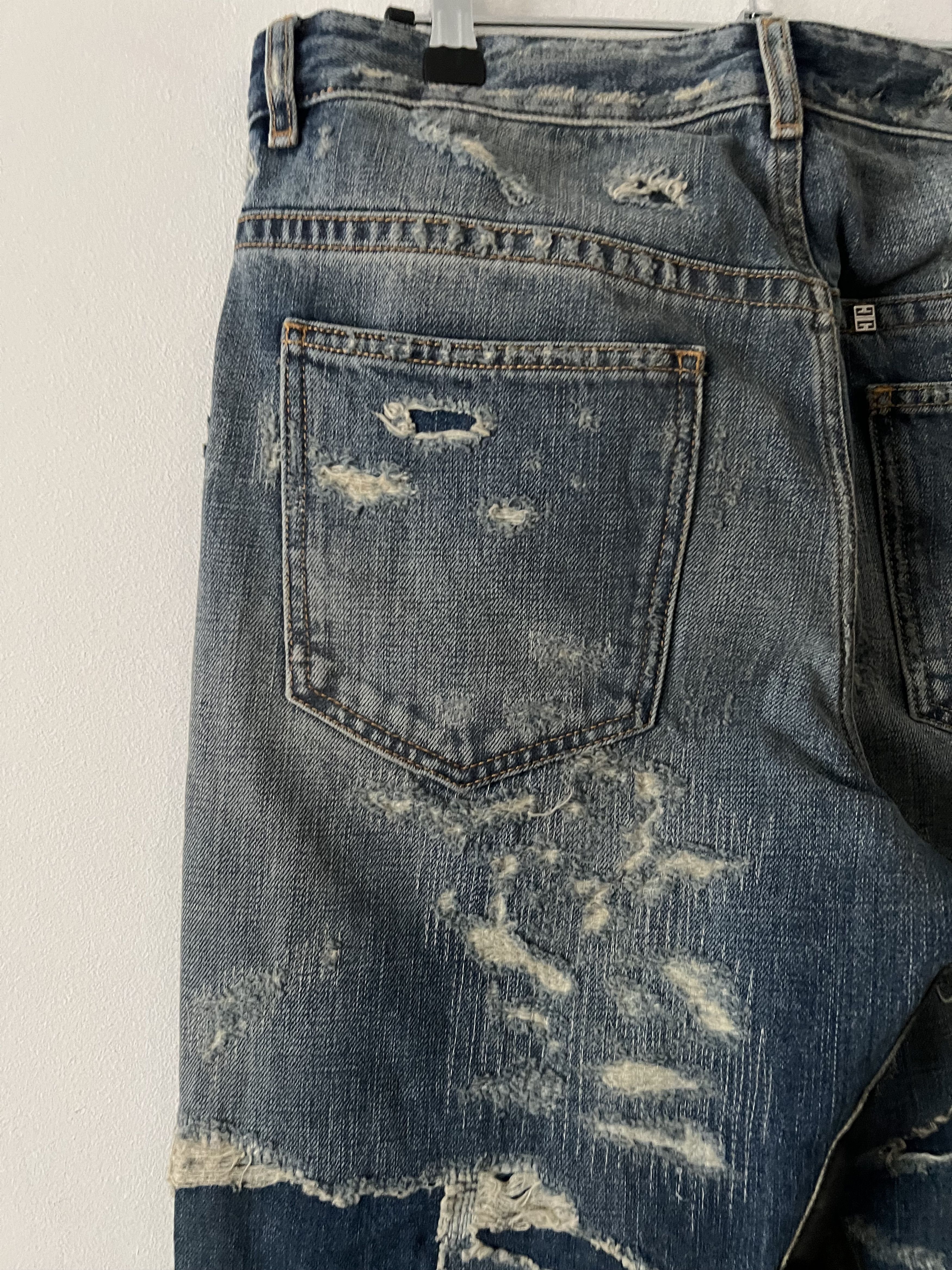 Givenchy BNWT Matthew Williams Jeans Distressed Moleskin Size US 32 / EU 48 - 9 Thumbnail