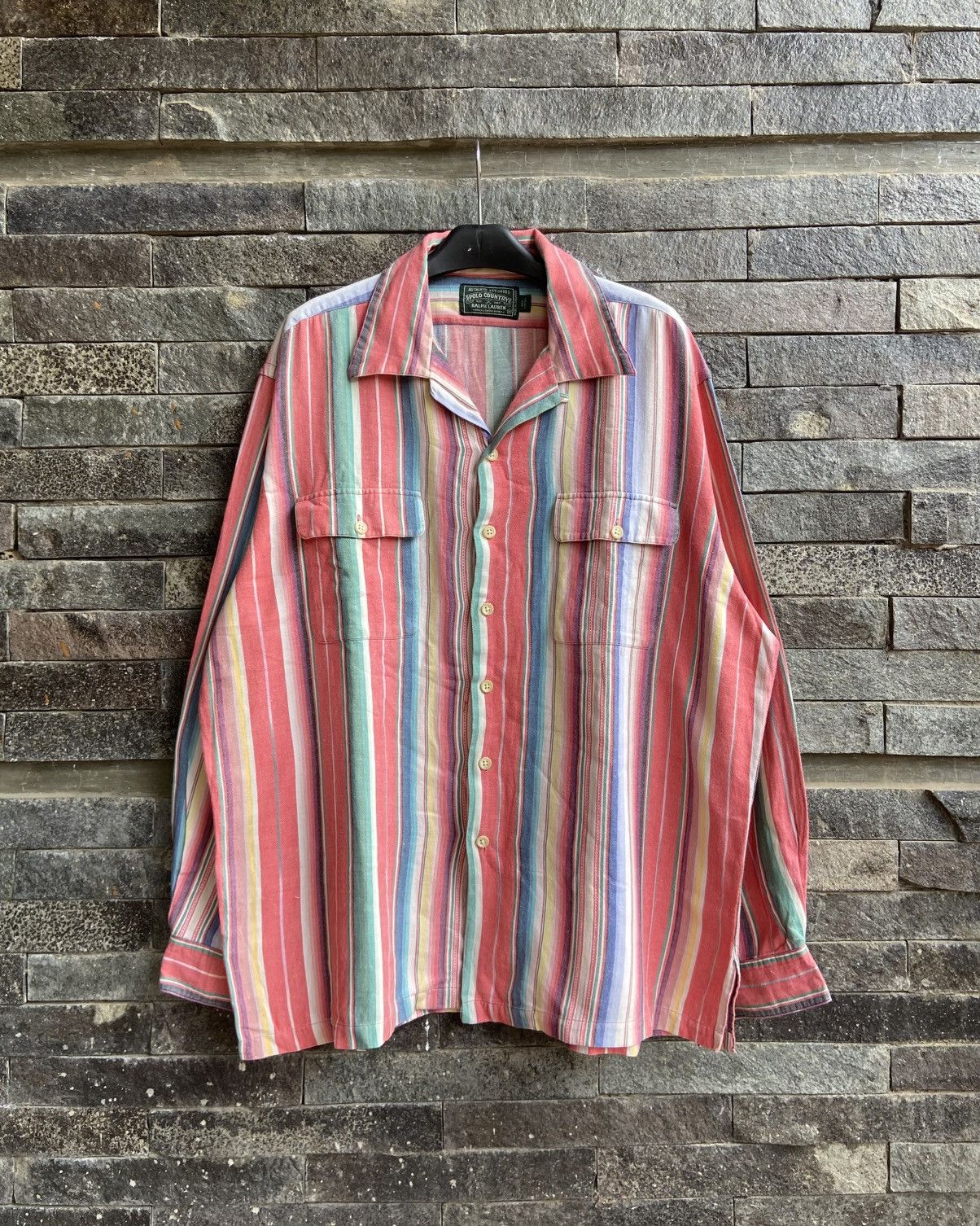 Polo Ralph Lauren Vintage Polo Ralph Lauren “Polo Country” Flannel Shirt Size US XL / EU 56 / 4 - 1 Thumbnail