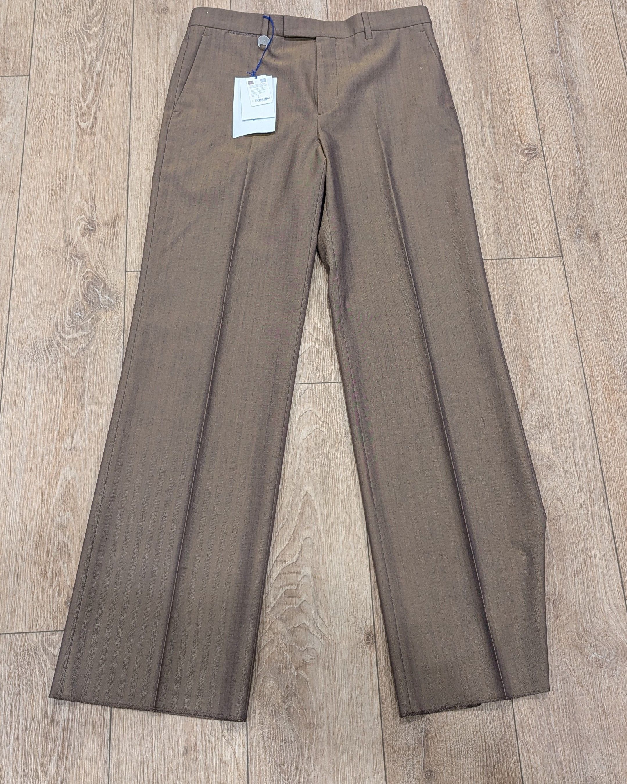 Burberry Burberry Wool Tailored Trousers Pants Tawny Brown 50 US 34 Size US 34 / EU 50 - 1 Thumbnail