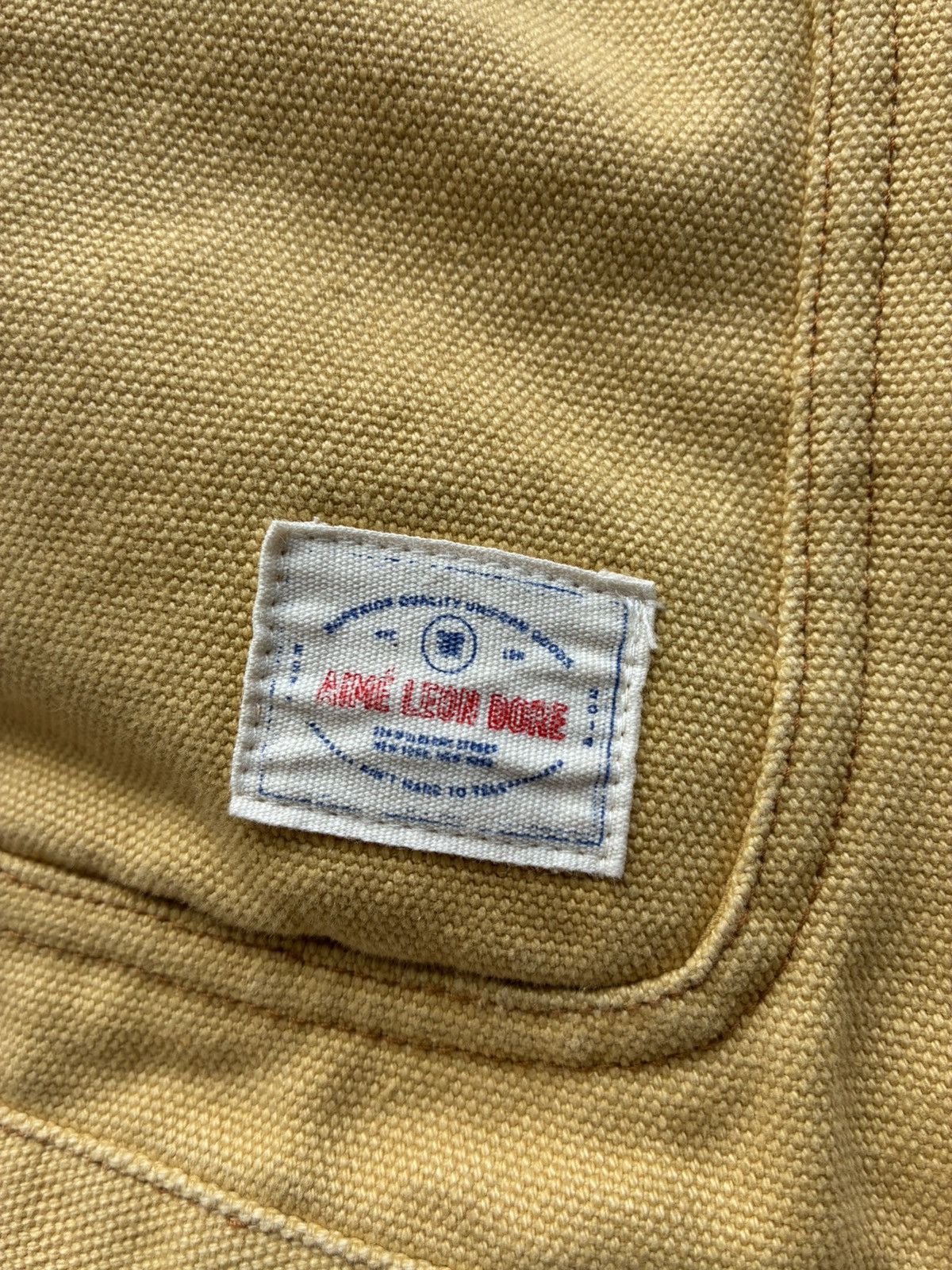 Aime Leon Dore AIMÉ LEON DORE TRAPUNTO CHORE JACKET IN RATTAN PALE YELLOW Size US M / EU 48-50 / 2 - 13 Thumbnail