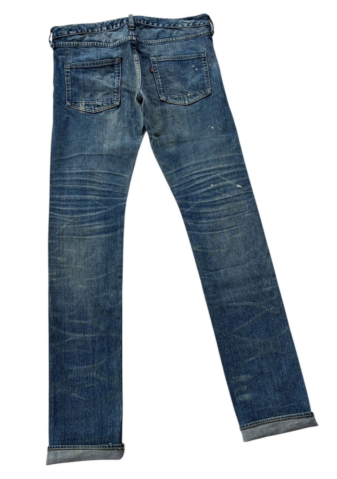 Helmut Lang 🔥REM GO TO HOLLYWOOD PAINTER SELVEDGE DENIM SKINNY JEANS Size US 32 / EU 48 - 6 Thumbnail