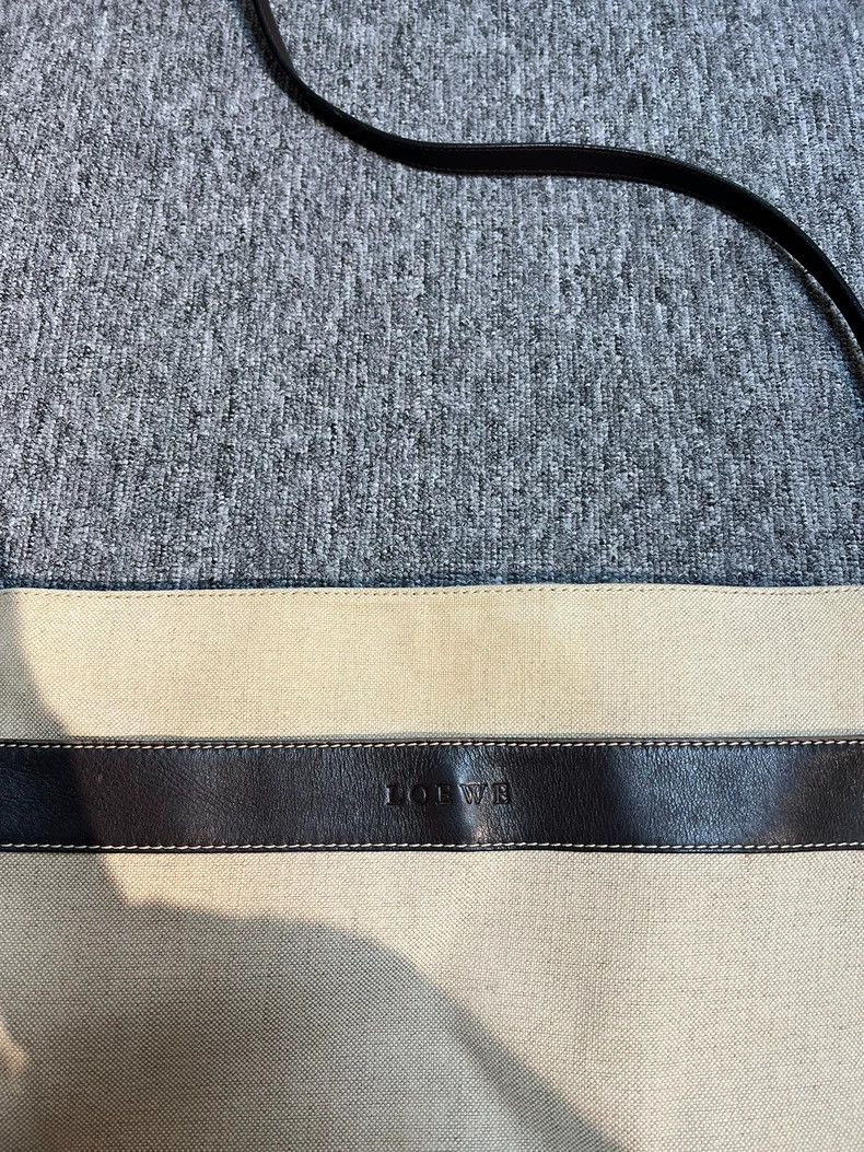 Loewe LOEWE Old Money Canvas Crossbody Bag 2503-Nextarrow Size ONE SIZE - 5 Thumbnail
