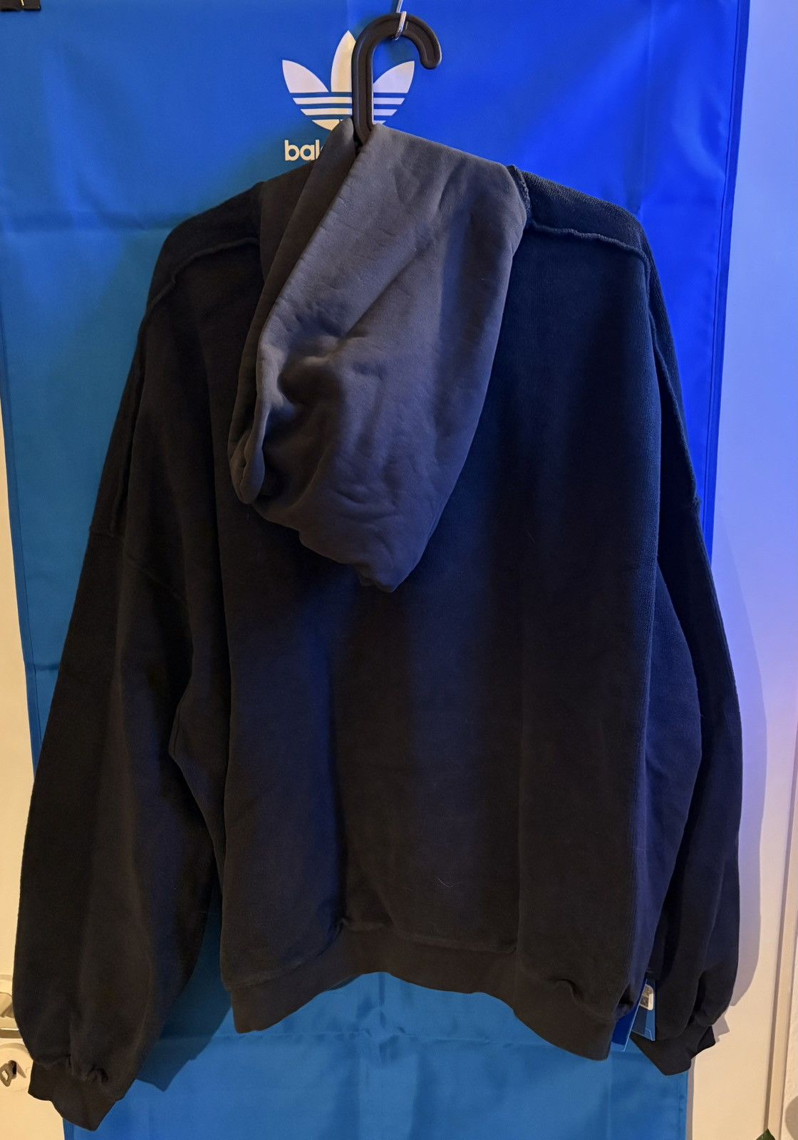 Adidas × Balenciaga Adidas X Balenciaga Trefoil Hoodie Sweatshirt Sz 3 Size US L / EU 52-54 / 3 - 12 Thumbnail