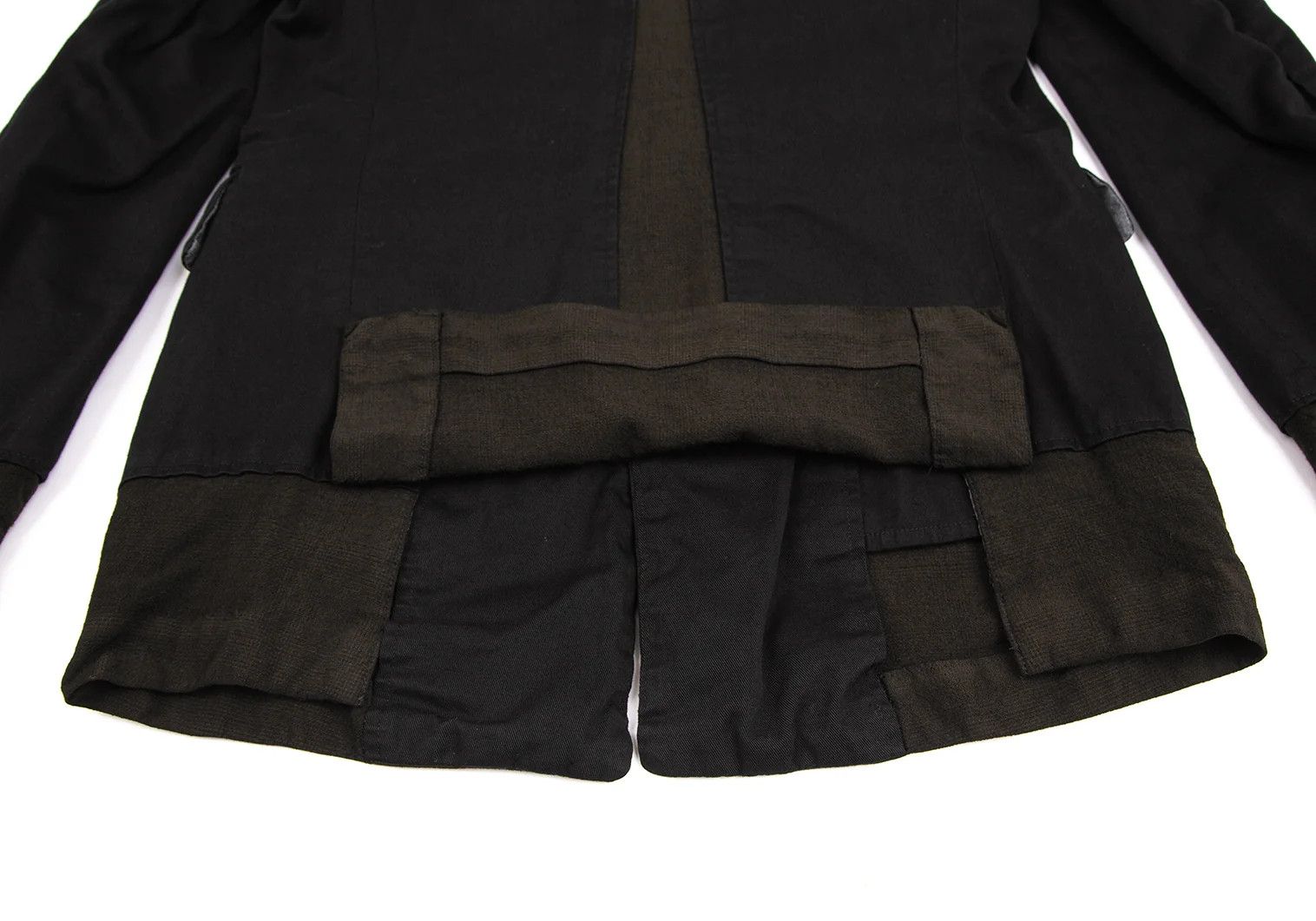 Comme des Garcons Homme Plus Ever Green Product Dyed Docking Jacket in Black Brown S Size US S / EU 44-46 / 1 - 17 Thumbnail