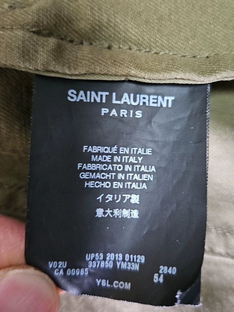 Saint Laurent Paris Saint Laurent Paris Sanit Laurent Paris Utility Jacket 201 Size US XXL / EU 58 / 5 - 3 Thumbnail