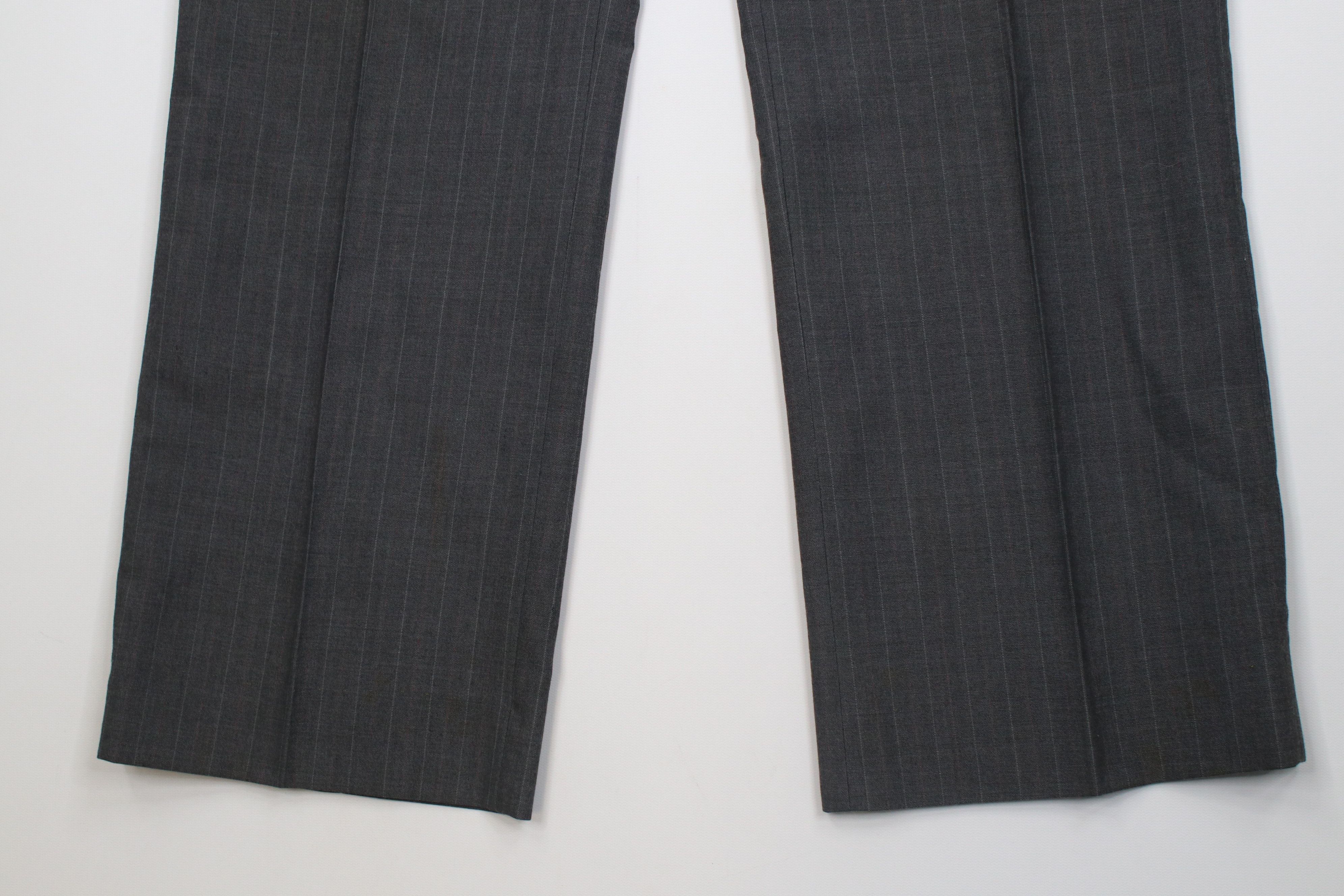 Vintage Vintage 70s Streetwear Wool Knit Wide Leg Chino Pants Size US 36 / EU 52 - 4 Thumbnail