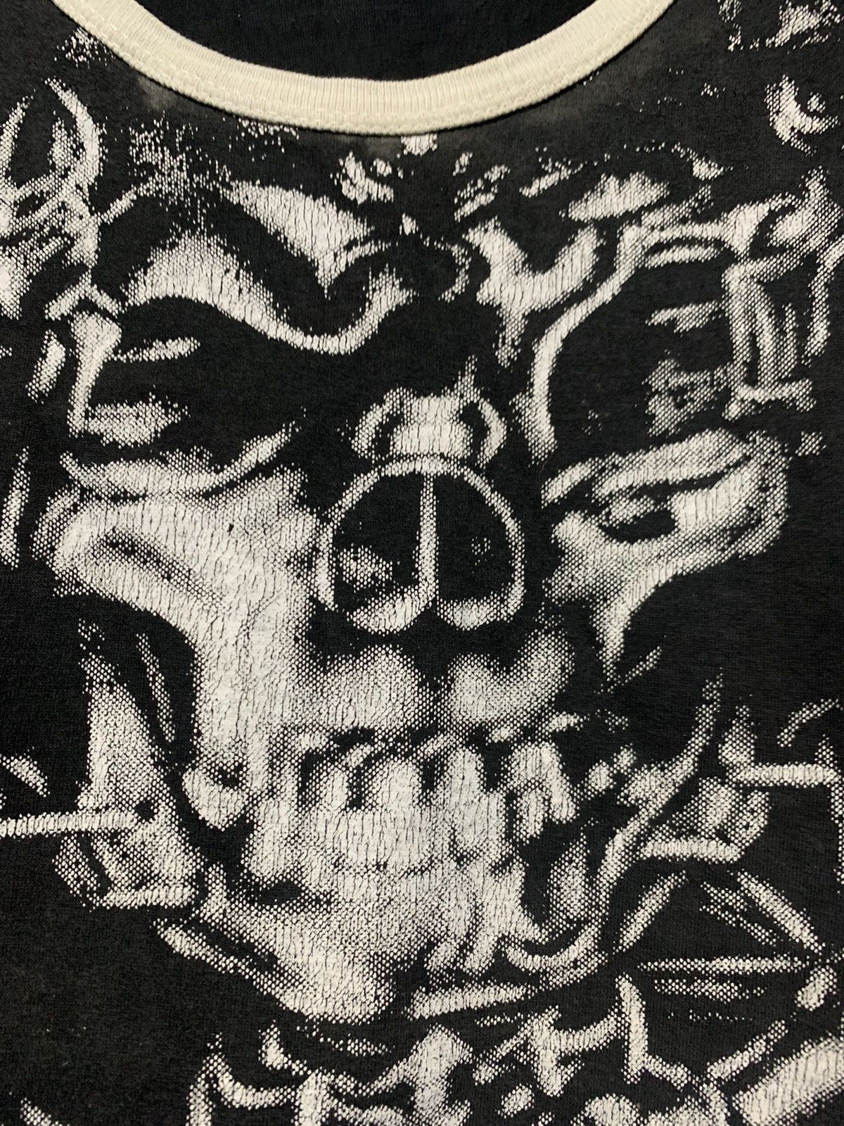 Affliction × Beauty Beast × KMRii Y2k Dare Skull all of print tanktop by contender japan Size US S / EU 44-46 / 1 - 3 Thumbnail