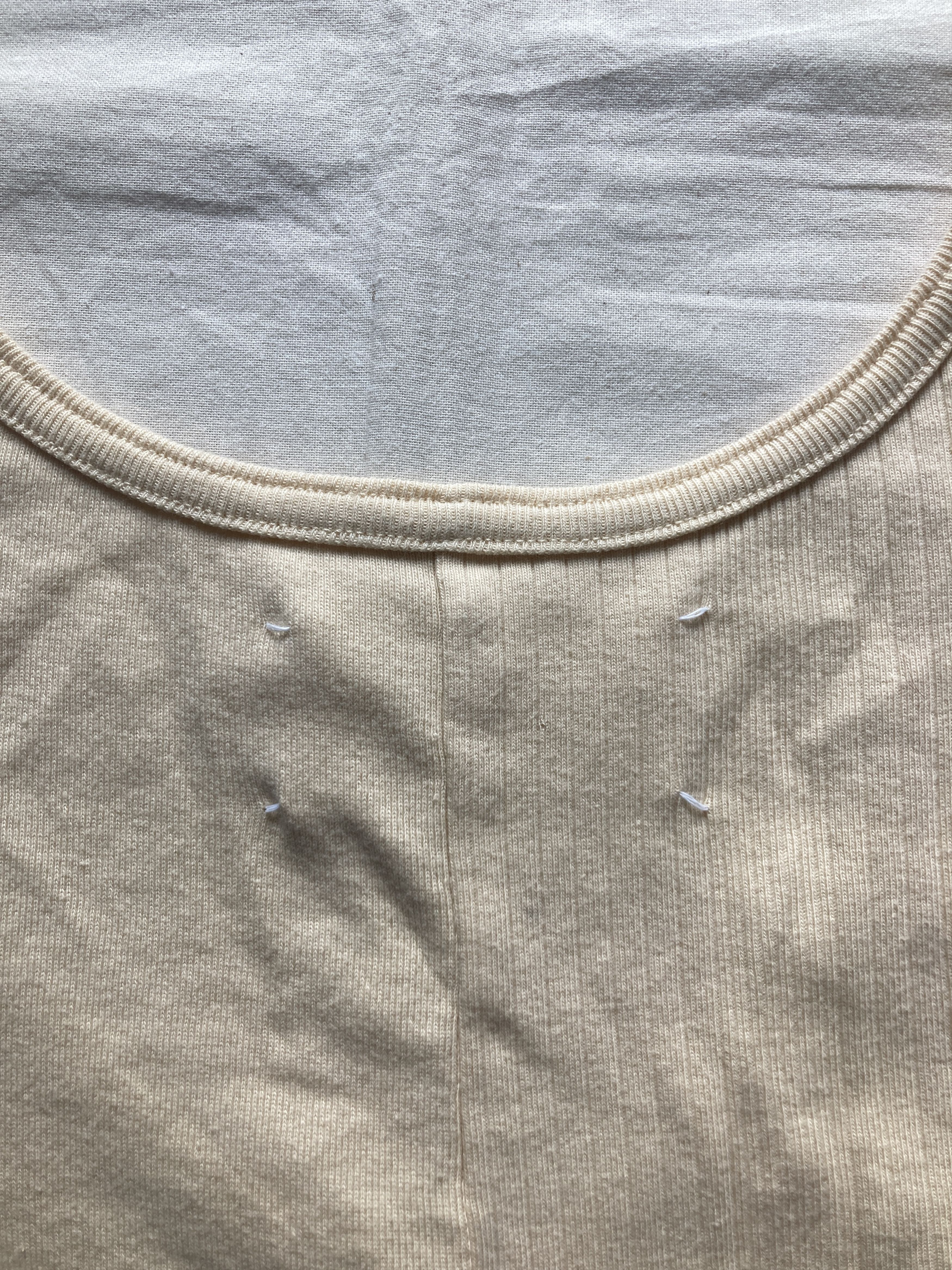 Maison Margiela SS2005 Deconstructed Tank Top Size US L / EU 52-54 / 3 - 5 Thumbnail