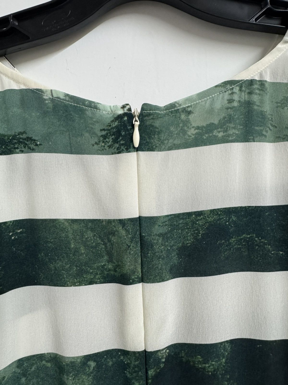 Dries Van Noten Dries Van Noten Forest Print Striped Dress – Size 38 Size S / US 4 / IT 40 - 9 Thumbnail