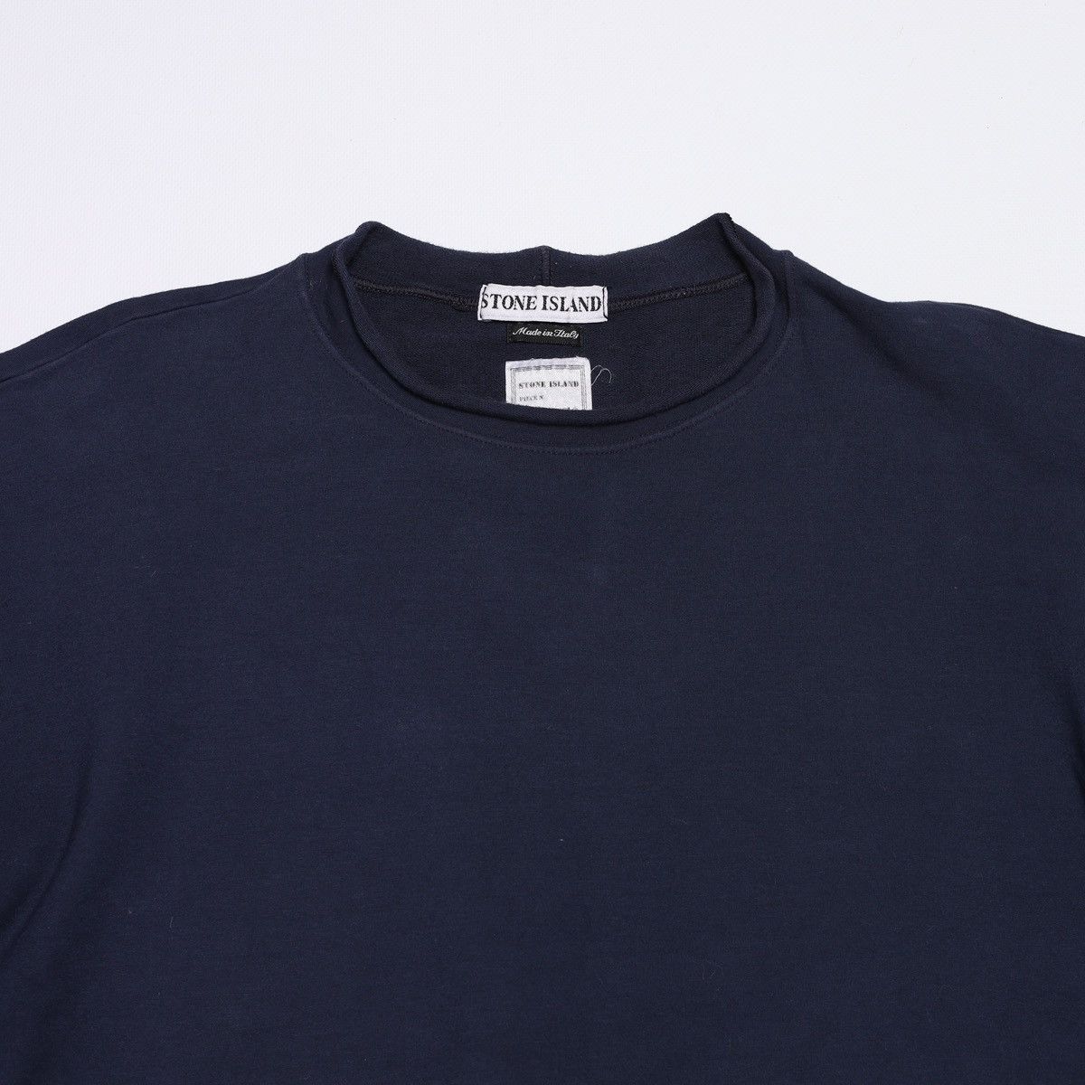Stone Island Rare Vintage Stone Island 90s Navy Sweatshirt Crewneck 1996 Size US XL / EU 56 / 4 - 5 Thumbnail