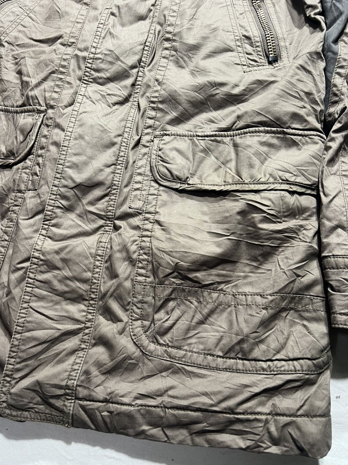 Guess Guess Men's Military Quilted Cotton M65 Field Jacket Size US M / EU 48-50 / 2 - 7 Thumbnail