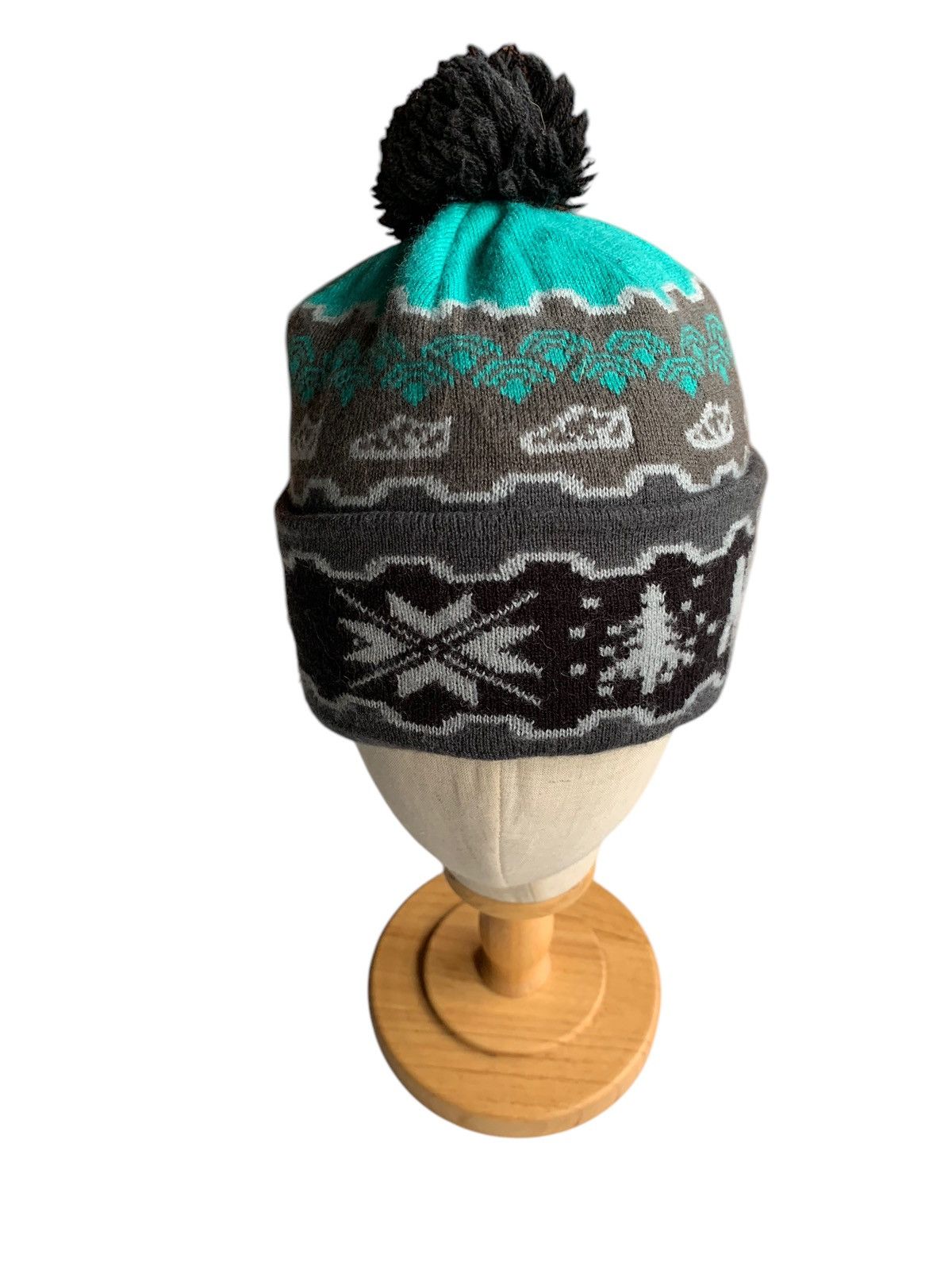 Nike × Vintage NIKE RARE DESIGN WINTER SESSIONS BEANIE HATS Size ONE SIZE - 8 Thumbnail