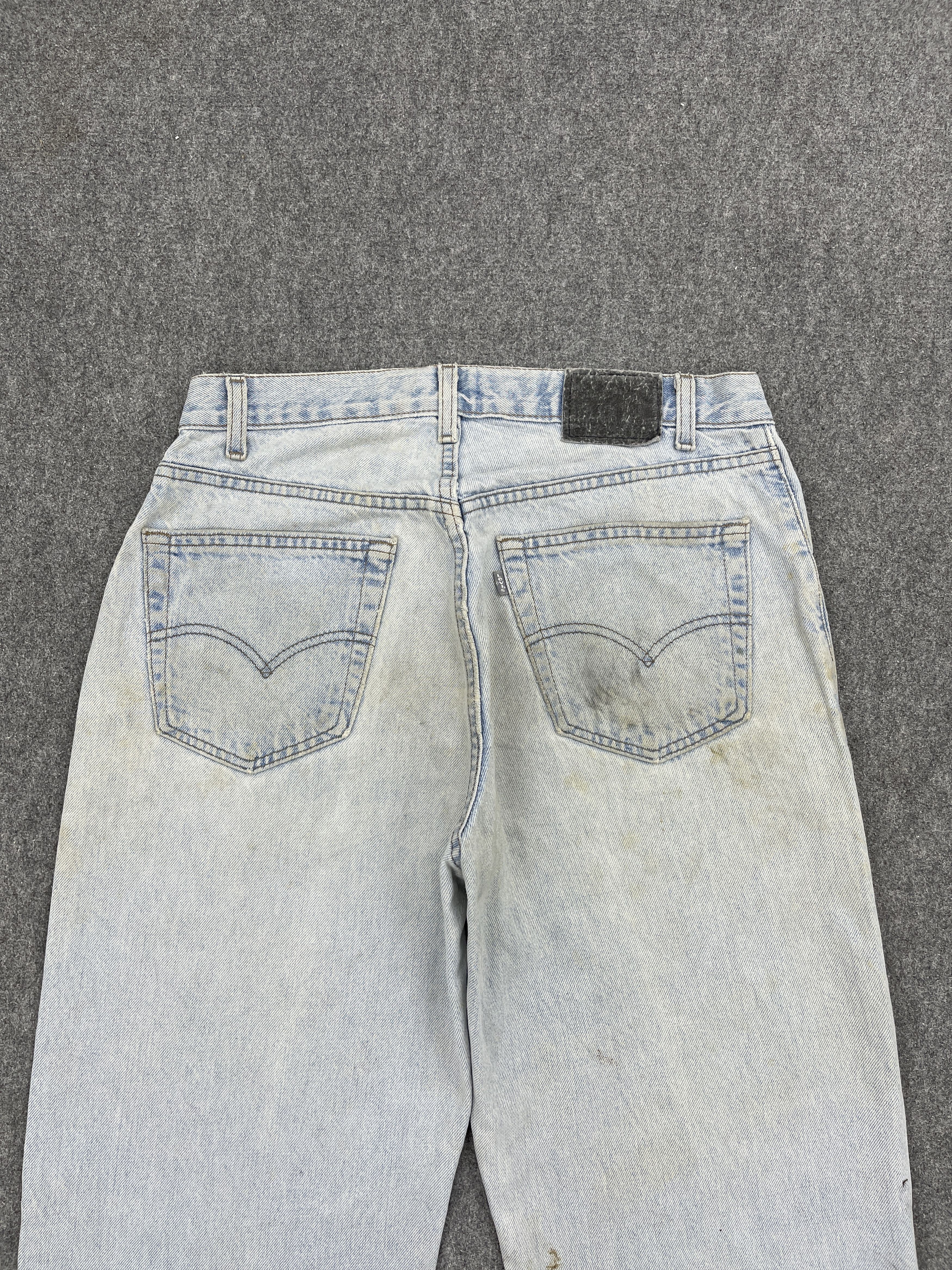 Levi's Vintage 90s Levi's Silver Tab Baggy Light Wash Jeans DP2546 Size US 30 / EU 46 - 4 Thumbnail