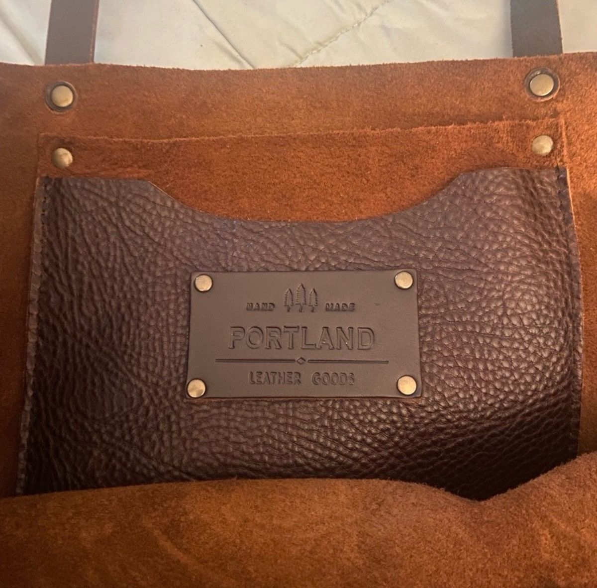 Portland Leather Portland leather goods tote Size ONE SIZE - 2 Thumbnail