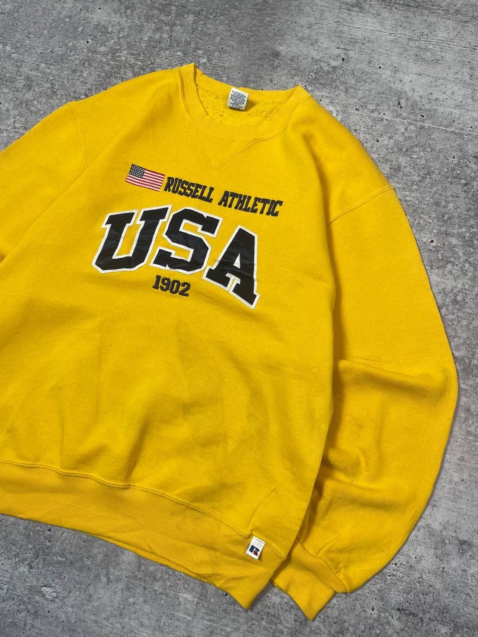 Russell Athletic Vintage Russell Athletic Big Logo USA Sweatshirt Baggy Y2K Size US M / EU 48-50 / 2 - 3 Thumbnail