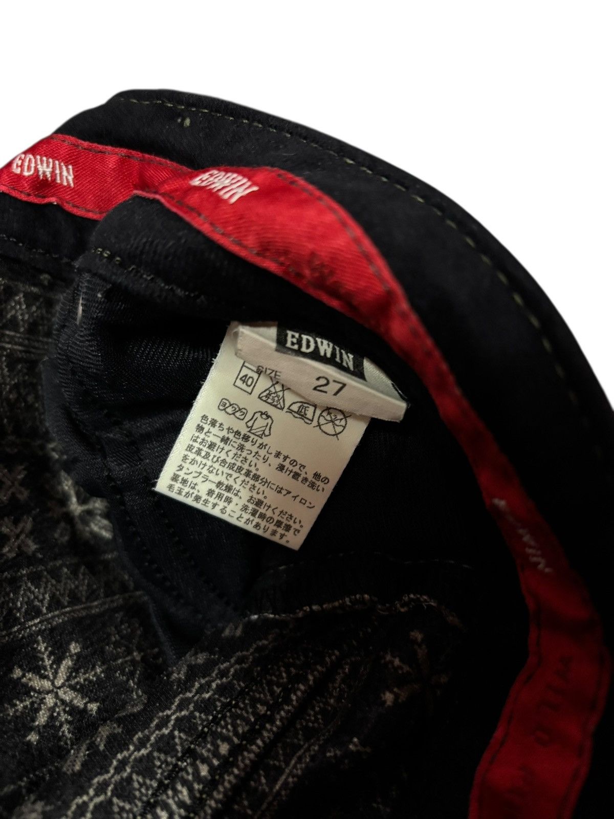 Edwin Vtg Edwin Japan 503 Distressed Jeans Size US 28 / EU 44 - 8 Thumbnail