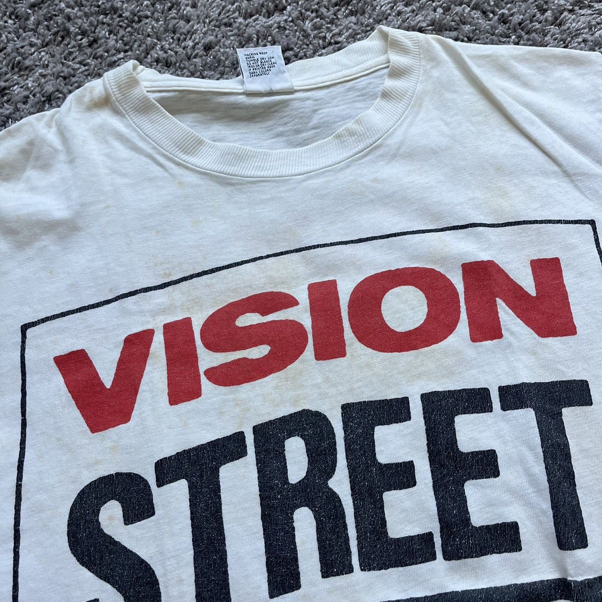 Vintage × Vision Streetwear Vintage 80s Vision Street Wear T-Shirt Double Sided Size M Size US M / EU 48-50 / 2 - 6 Thumbnail