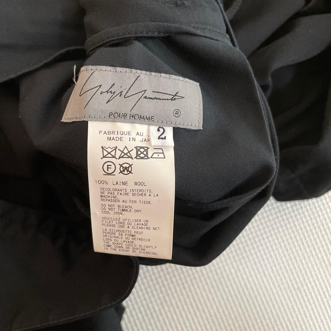 Yohji Yamamoto yohji yamamoto POUR HOMME/Wool gabardine balloon pants Size US 34 / EU 50 - 6 Thumbnail
