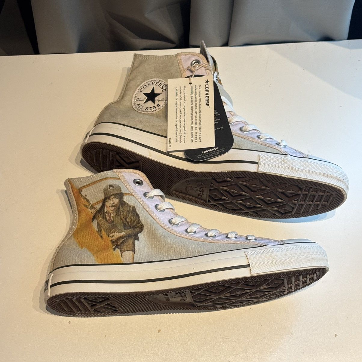 AC/DC AC DC High Voltage x Converse 2009 Size US 9 / EU 42 - 1 Thumbnail