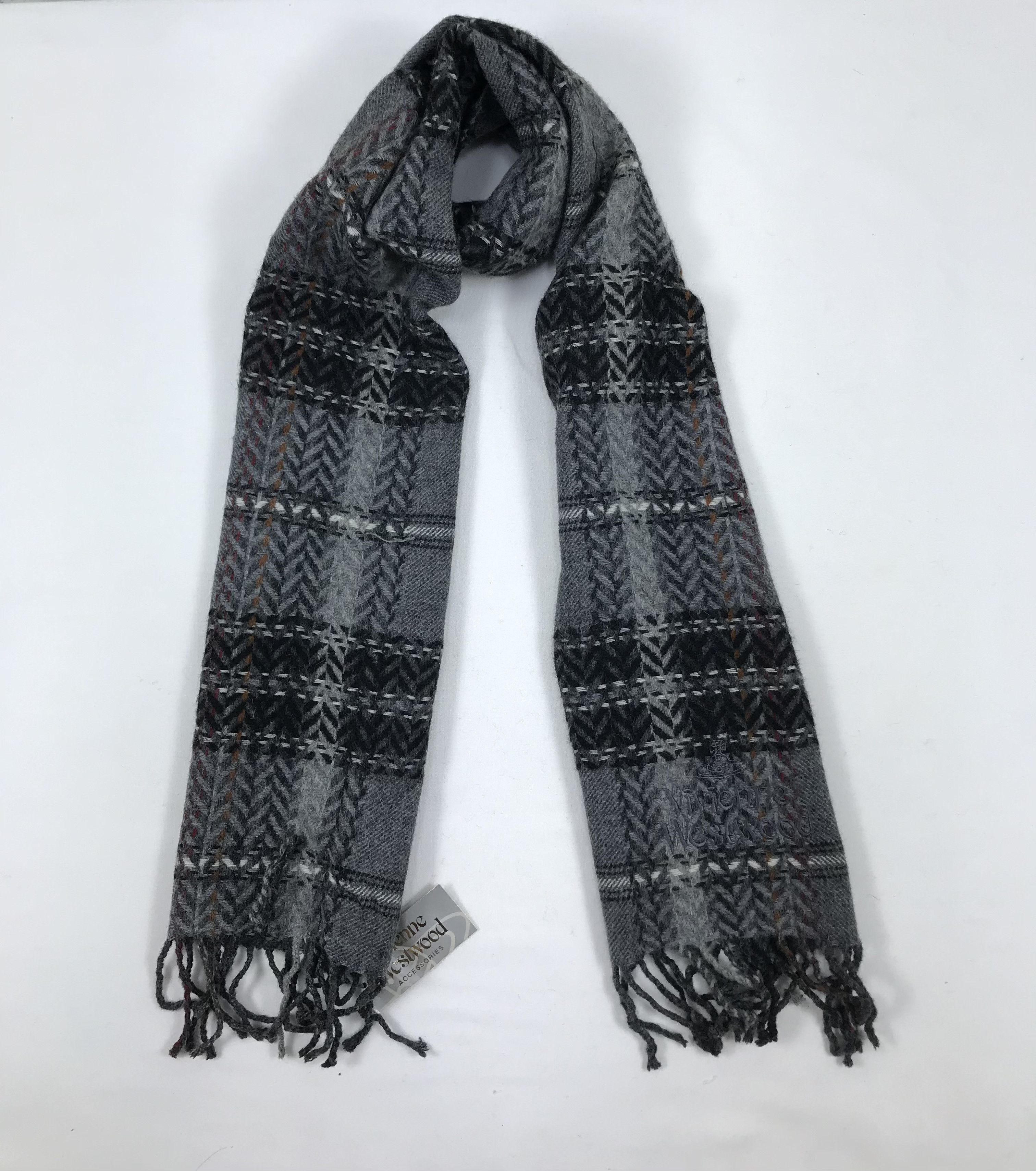 Vivienne Westwood Vivienne Westwood Luxury Scarf / Muffler / Wool Size ONE SIZE - 4 Thumbnail