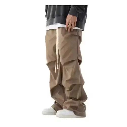 Jean Beige Pleated Sweatpants Size US 30 / EU 46 - 4 Thumbnail
