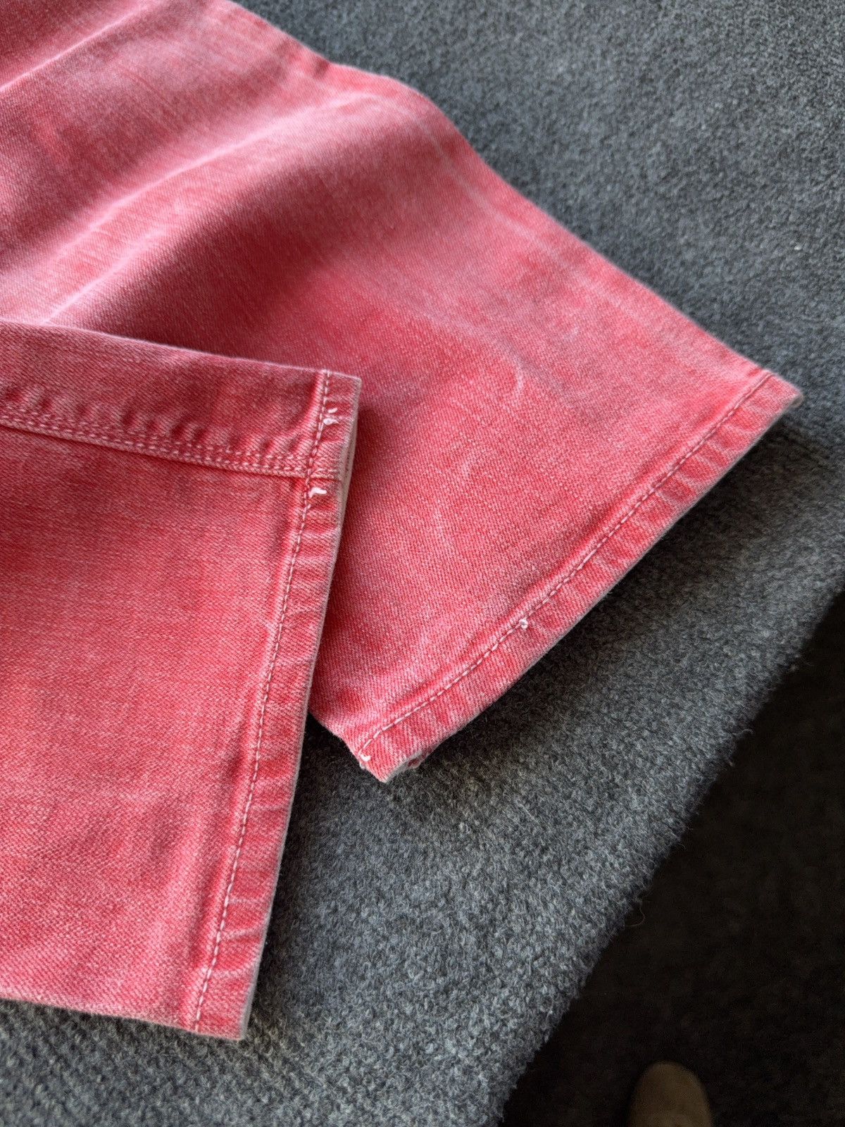Calvin Klein 00s Calvin Klein Jeans Archive Red Dyed Skinny Denim W34 Size US 34 / EU 50 - 14 Thumbnail
