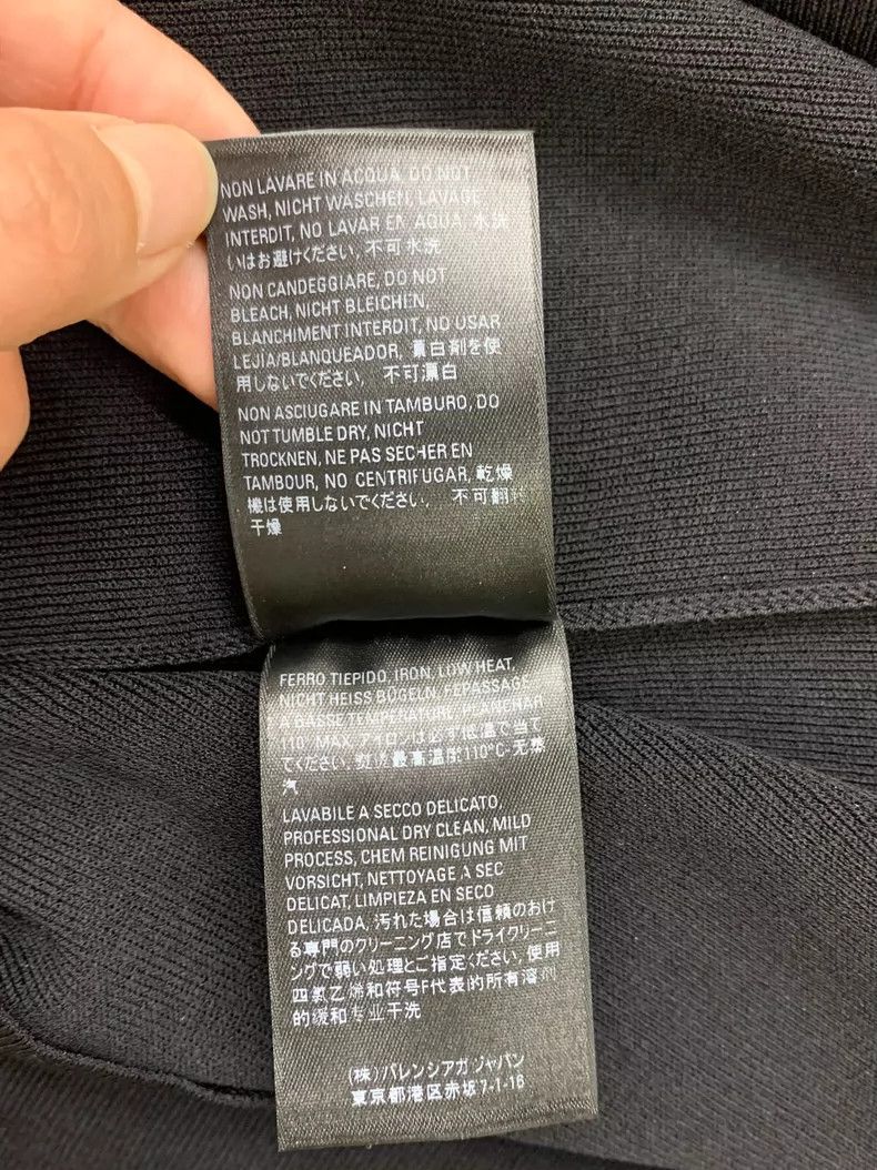 Balenciaga Balenciaga Black Letter Logo Knit Top Size US M / EU 48-50 / 2 - 6 Thumbnail
