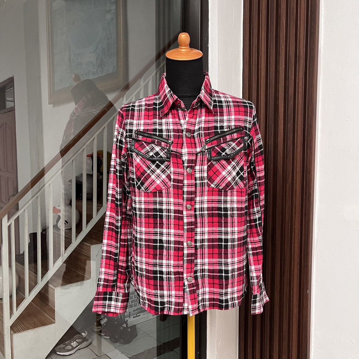 In The Attic × Japanese Brand × Seditionaries In the Attic Punk Rock Flanel Size US L / EU 52-54 / 3 - 1 Thumbnail