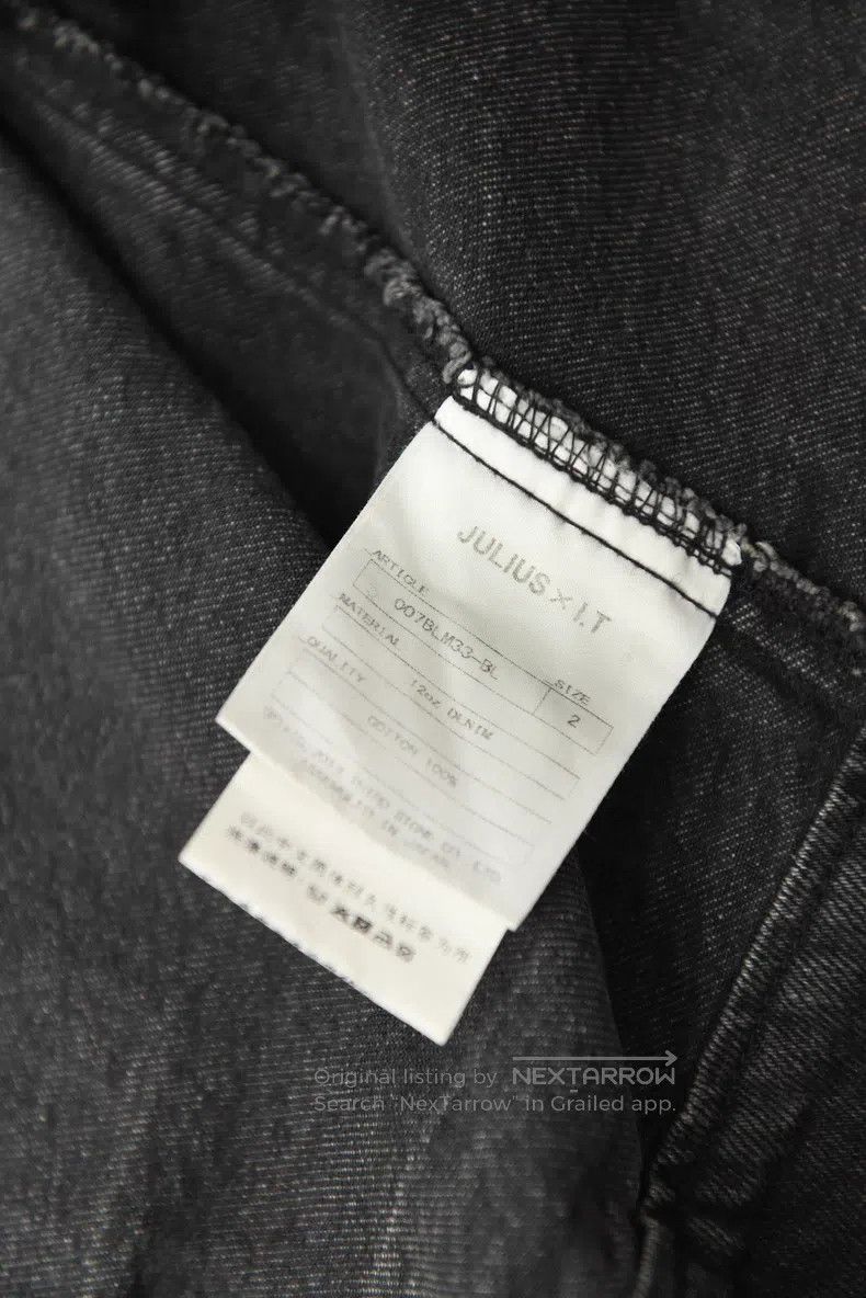 Julius Julius Denim Biker Jacket Size US M / EU 48-50 / 2 - 4 Thumbnail