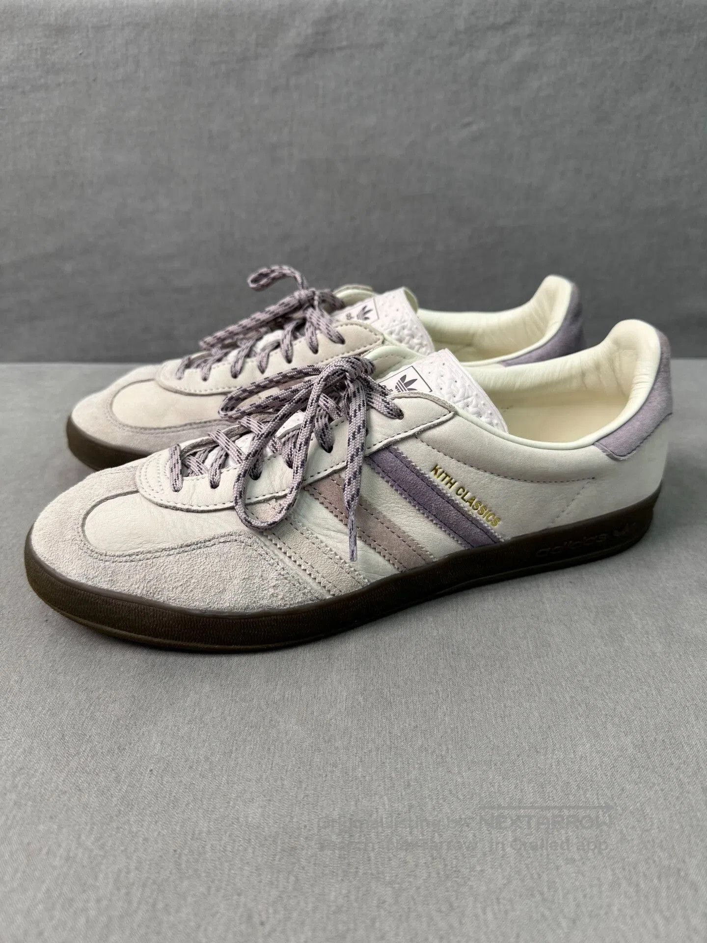 Adidas Adidas Gazelle Kith Purple US10.5 Used. Size US 10.5 / EU 43-44 - 1 Thumbnail