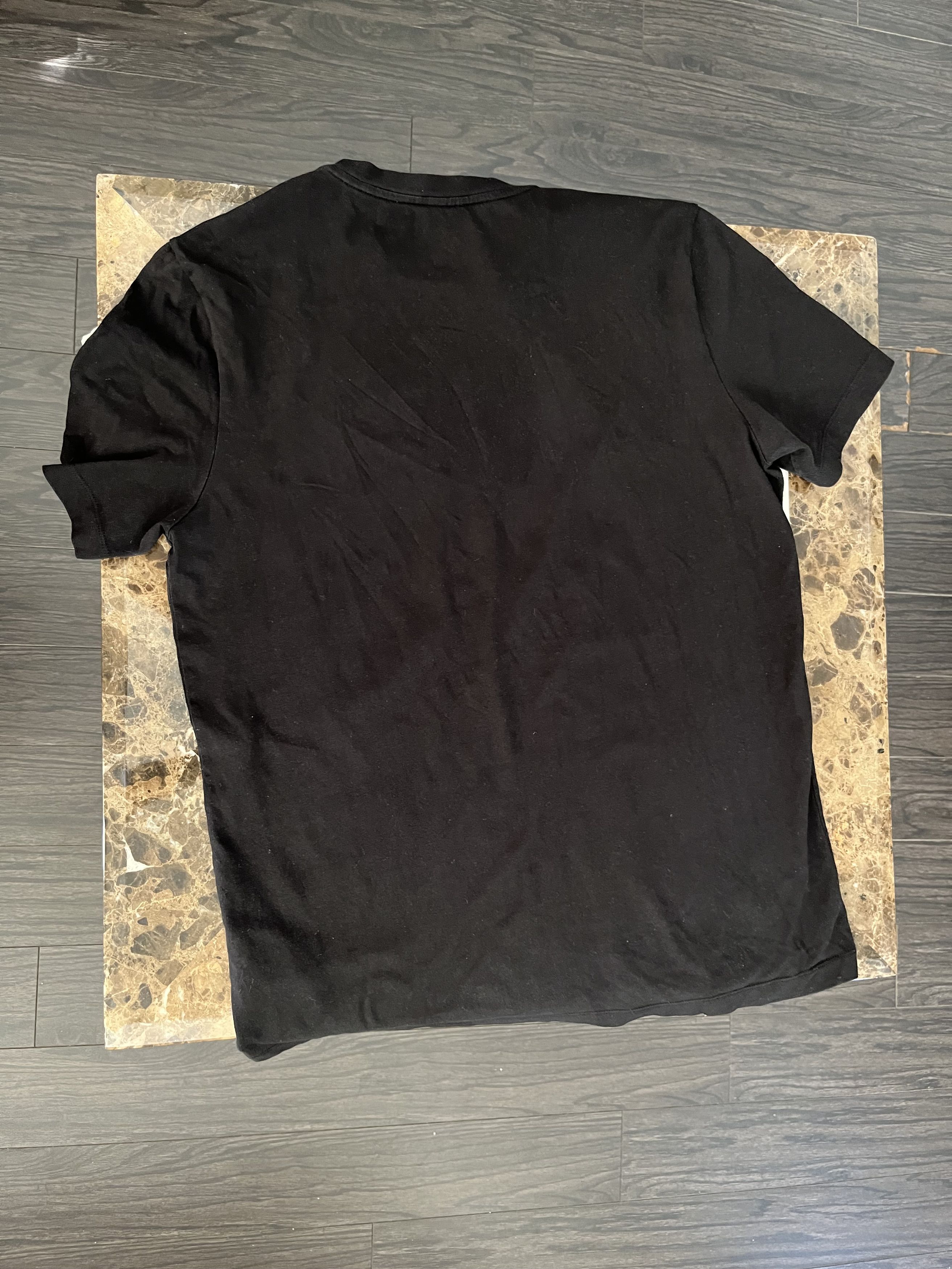 Moncler Moncler Black on Black M T-Shirt w Moncler Bedge Size US XL / EU 56 / 4 - 2 Thumbnail