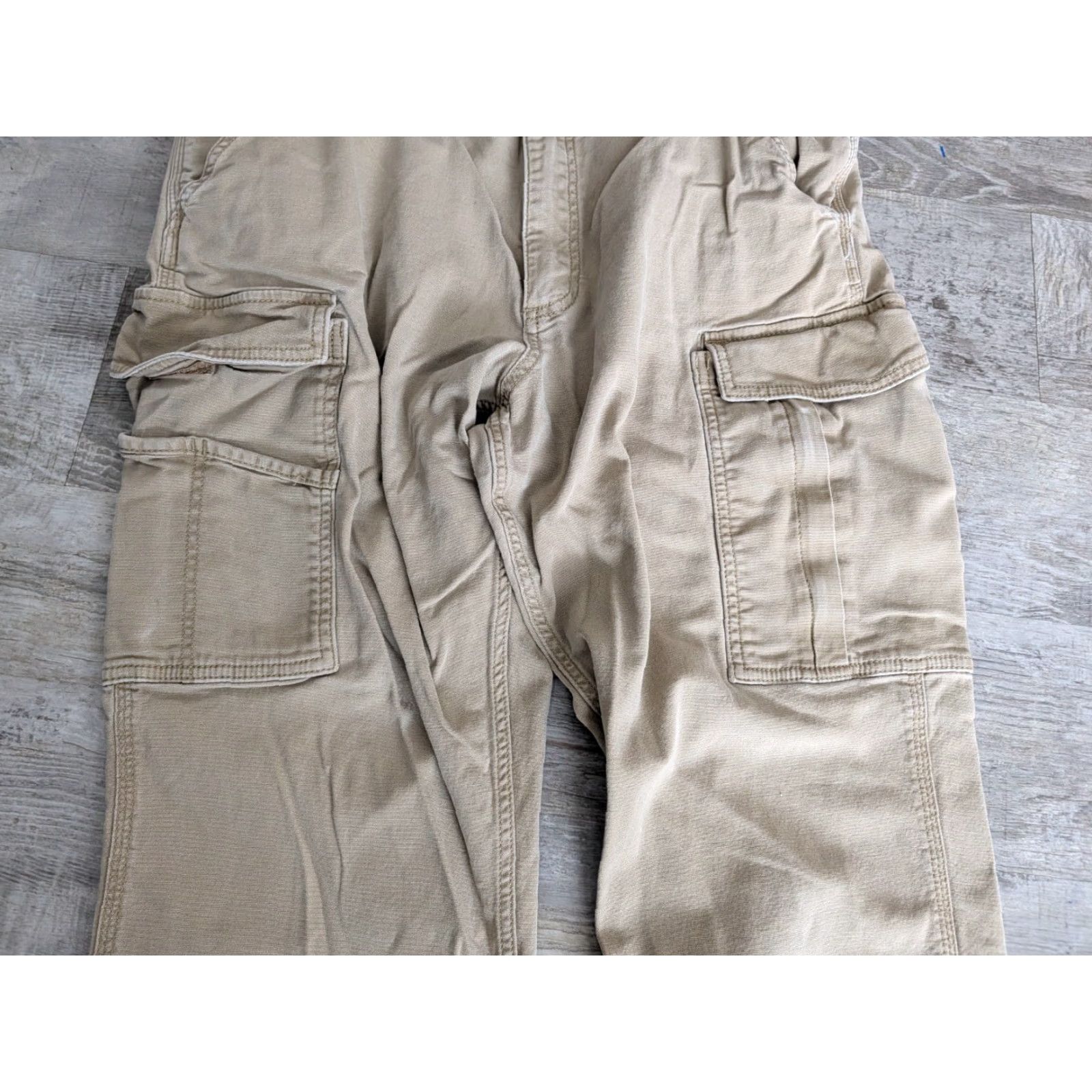 Carhartt VINTAGE Carhartt Cargo Rugged Flex Relaxed Fit Work Pants 103574 253 Tan Mens 36 x 32 Size US 36 / EU 52 - 3 Thumbnail