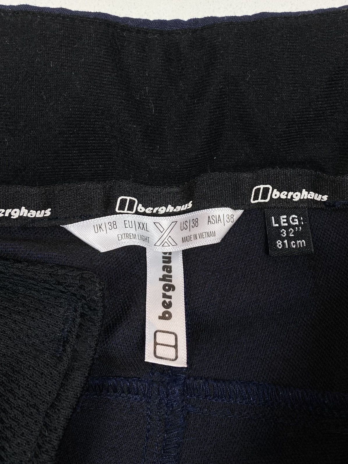 Berghaus Berghaus Fast Hike Trousers With Belt Blue Men’s Sz 2XL UK38 Size US 38 / EU 54 - 7 Thumbnail