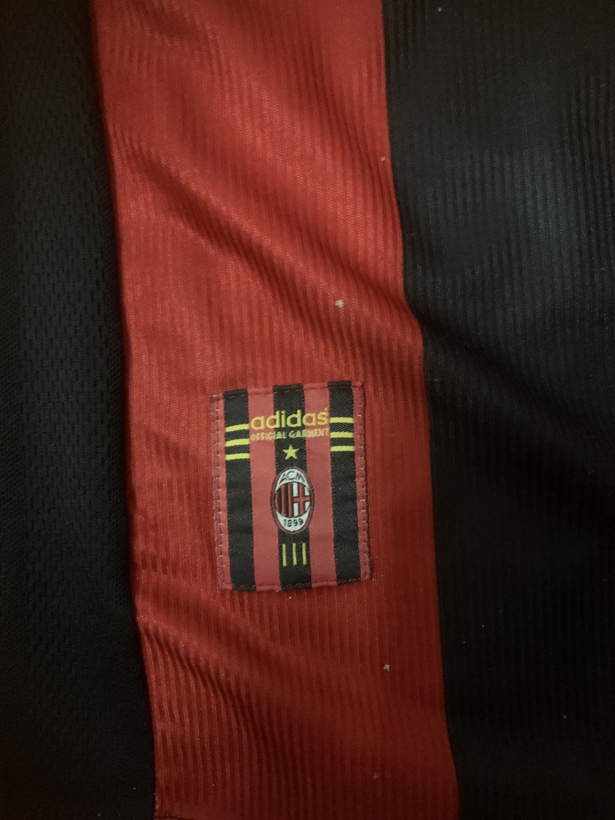 Adidas × Vintage Vintage Y2K AC Milan Home Jersey Size US L / EU 52-54 / 3 - 3 Thumbnail