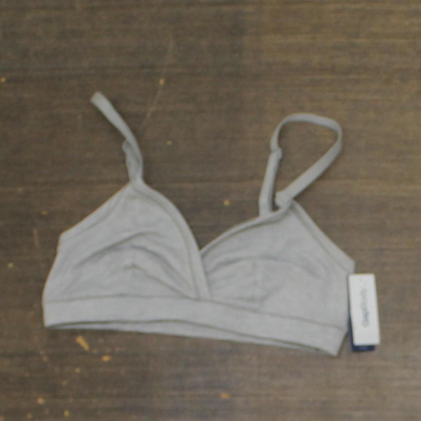 Gap Nwt Gap Body Breathe Full Coverage Bralette Heather Gray Xs Size ONE SIZE - 1 Thumbnail