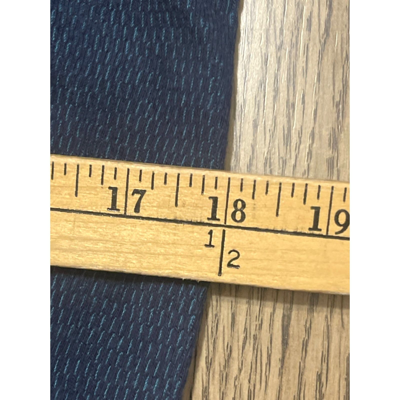 George George Shirt Mens Size Medium Long Sleeve Crew Neck Blue Black Size US M / EU 48-50 / 2 - 5 Thumbnail
