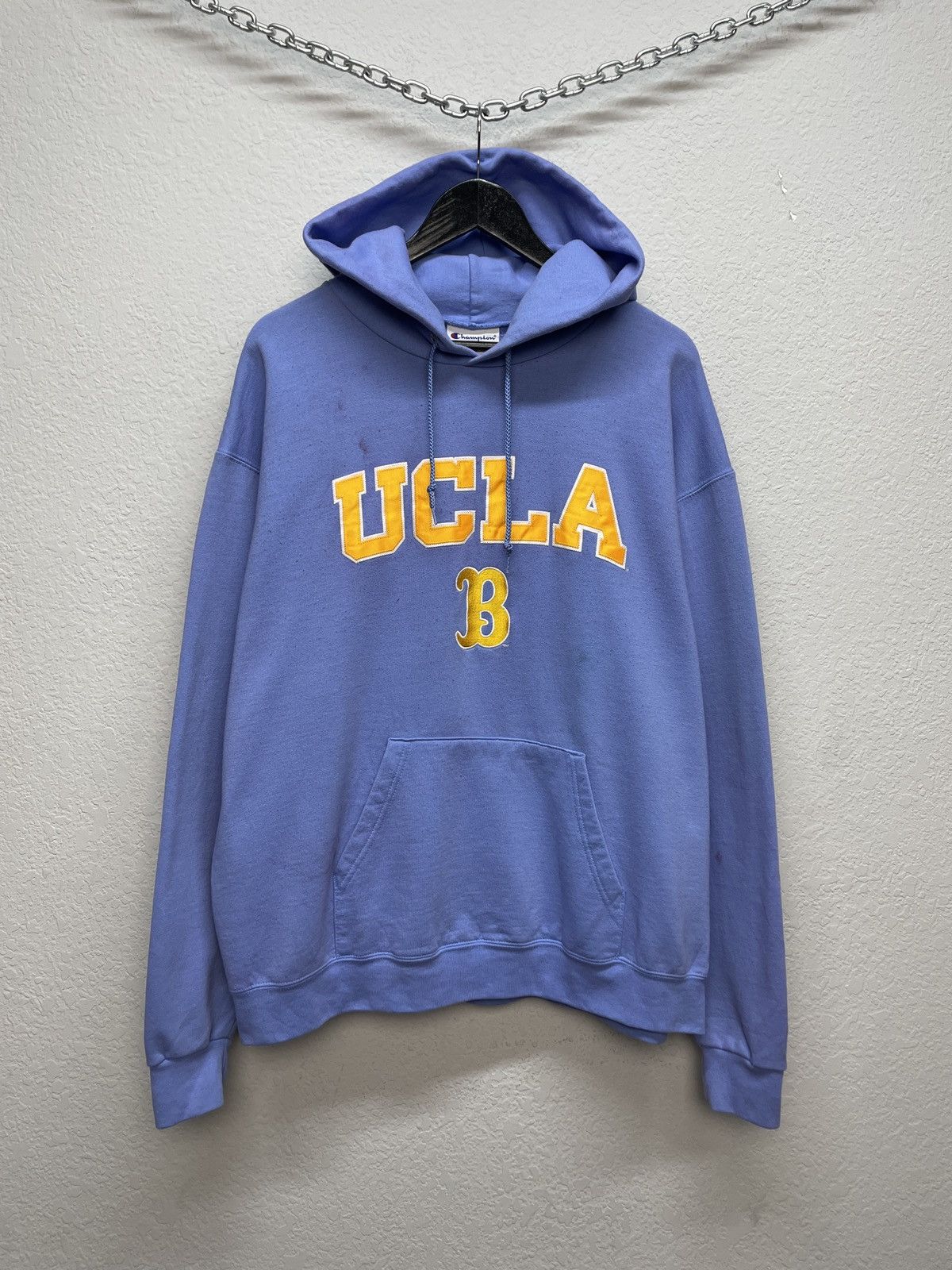 Russell Athletic Archive 90s Champion UCLA University Boxy Fit Hoodie Size US XL / EU 56 / 4 - 1 Thumbnail