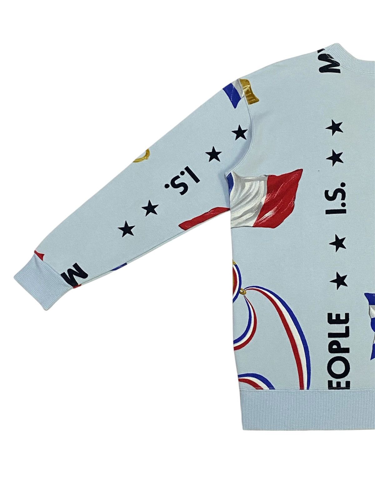 Issey Miyake Rare🔥Vintage Issey Miyake Fullprint Flag Trophy Sweatshirt Size US M / EU 48-50 / 2 - 10 Thumbnail