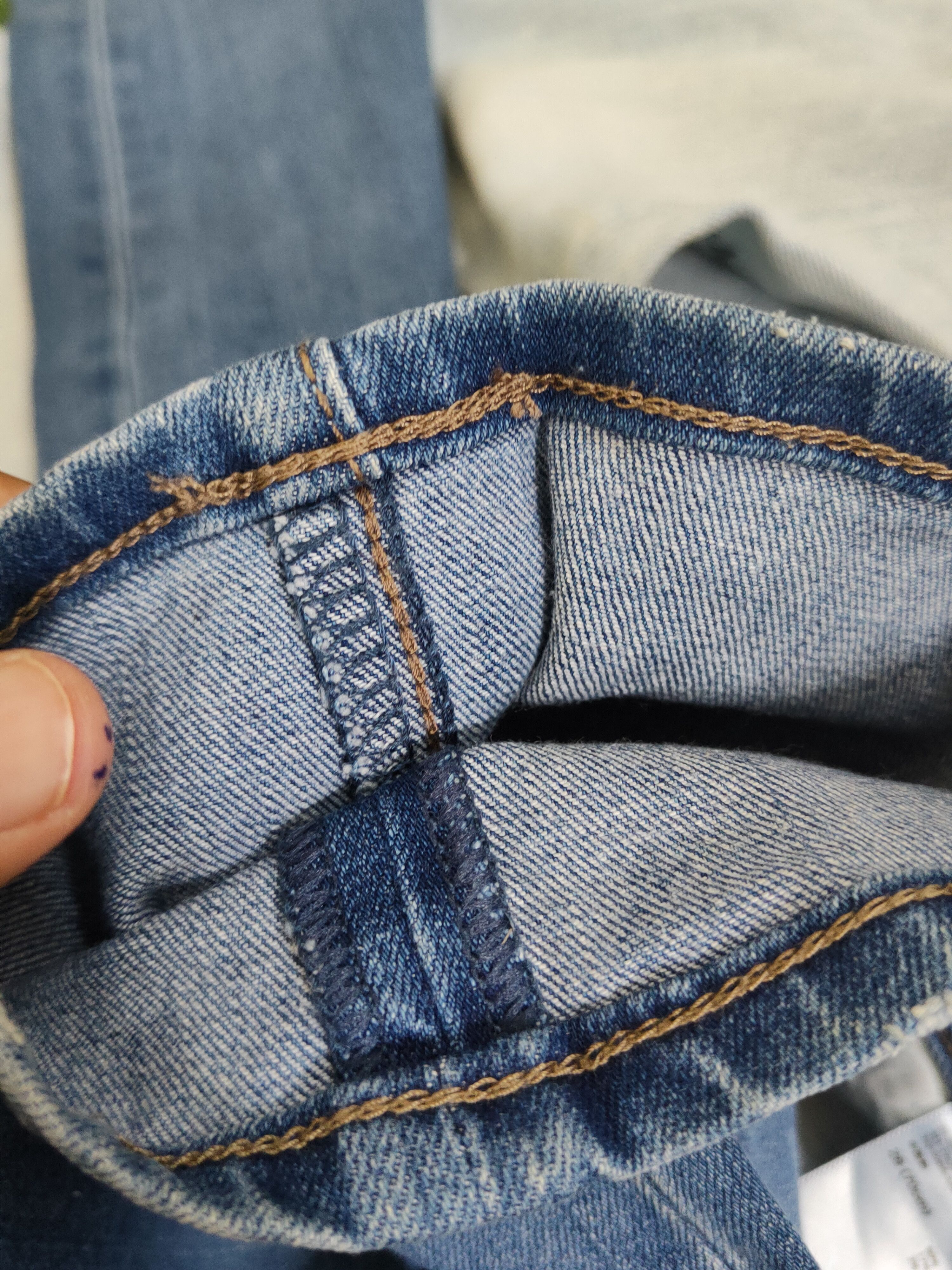 Japanese Brand Uniqlo japan Blue Distressed Ripped denim Jeans #W1699 Size US 32 / EU 48 - 13 Thumbnail