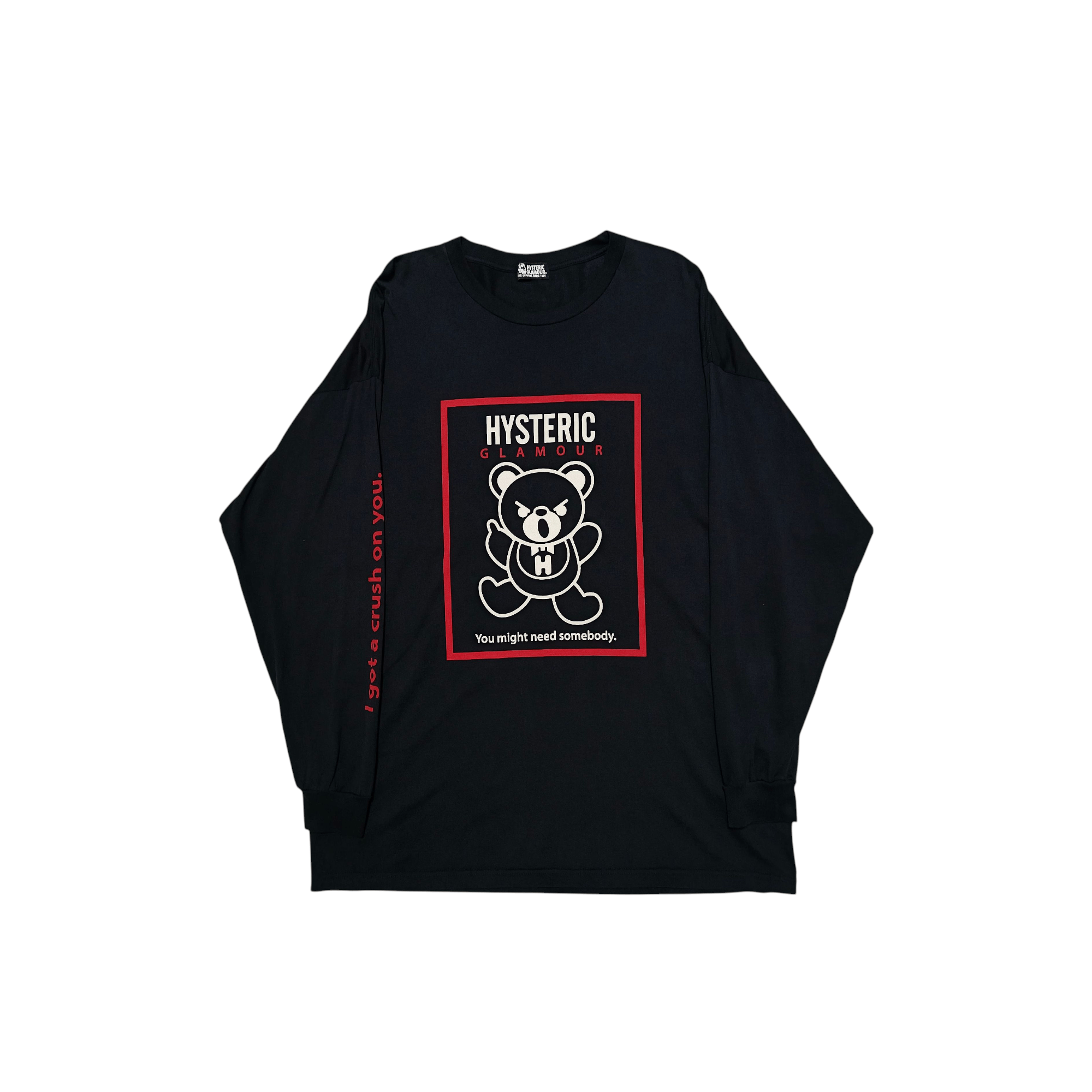 Hysteric Glamour Hysteric Glamour Y2K Bear Longsleeve Shirt Size US L / EU 52-54 / 3 - 1 Thumbnail