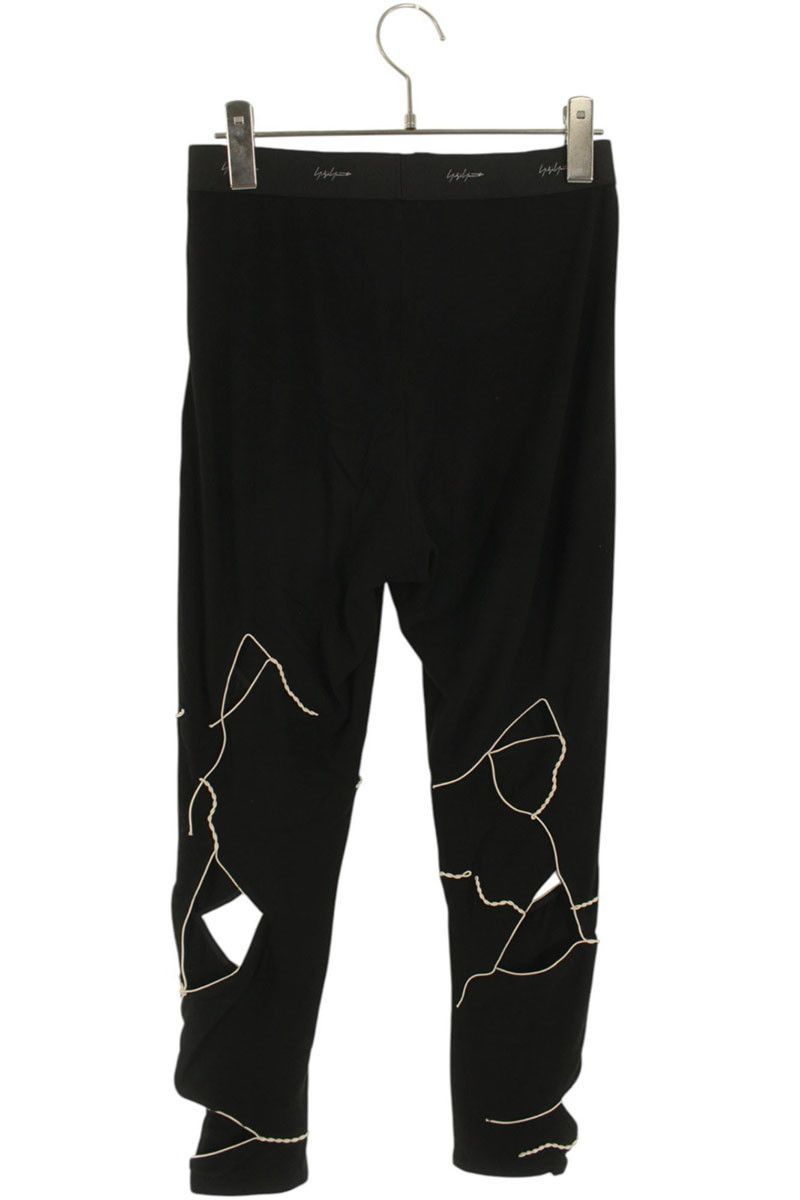 Yohji Yamamoto Yohji Yamamoto POUR HOMME // Cutout Leggings Size US 26 / EU 42 - 2 Thumbnail
