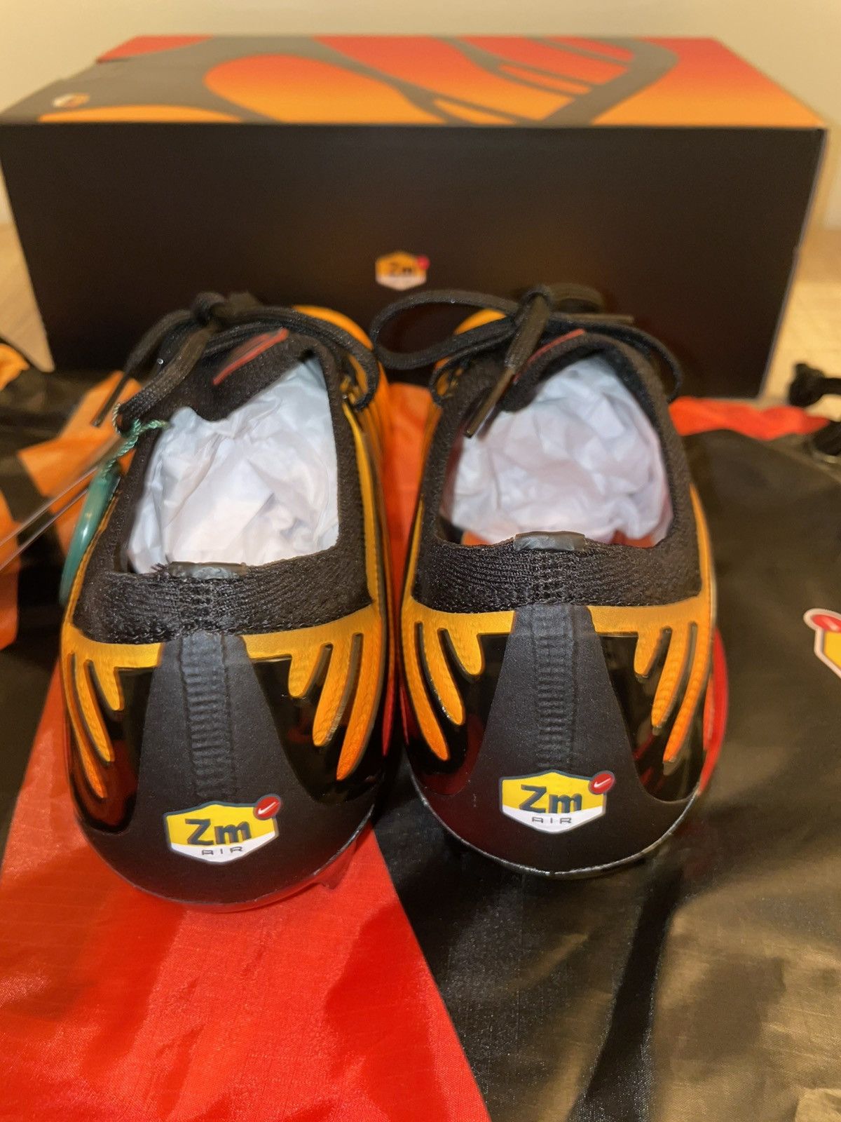 Nike Nike mercuial vapor 15 elite FG x air max plus sunset Size US 8.5 / EU 41-42 - 5 Thumbnail